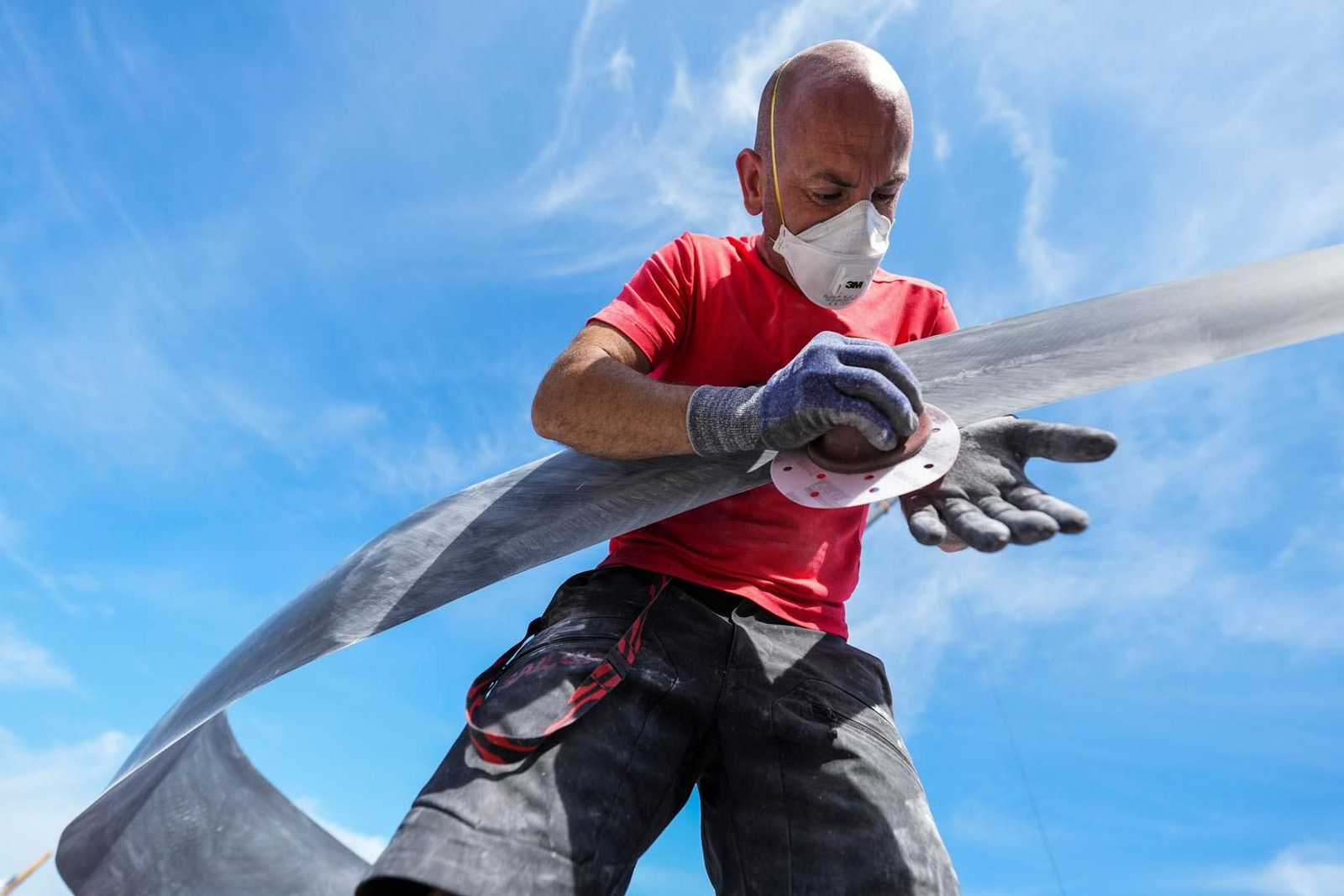 El día a día de la Sail GP en el muelle de Cádiz