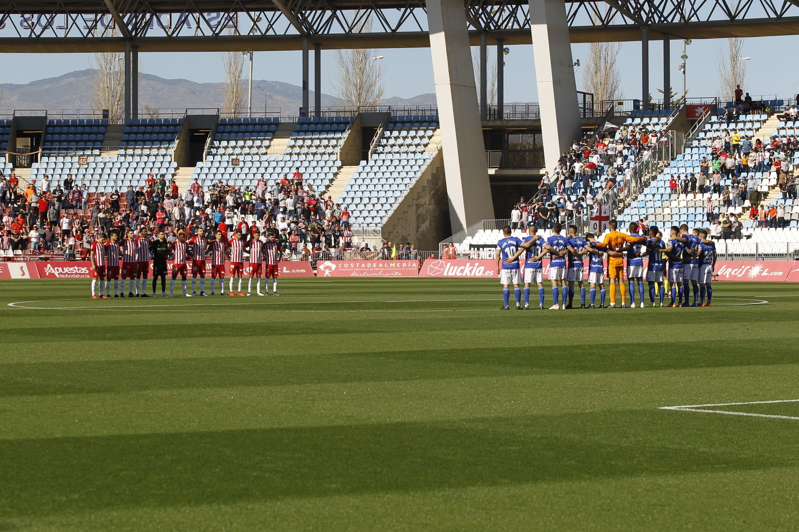 Fotogalería U.D. Almería-Real Oviedo. Segunda División Liga 123 Fútbol