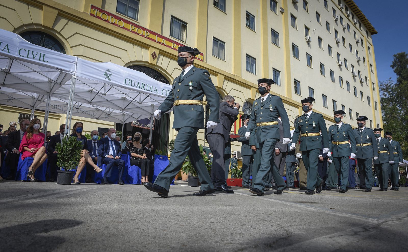 El acto del día del Pilar de la Guardia Civil, en imágenes