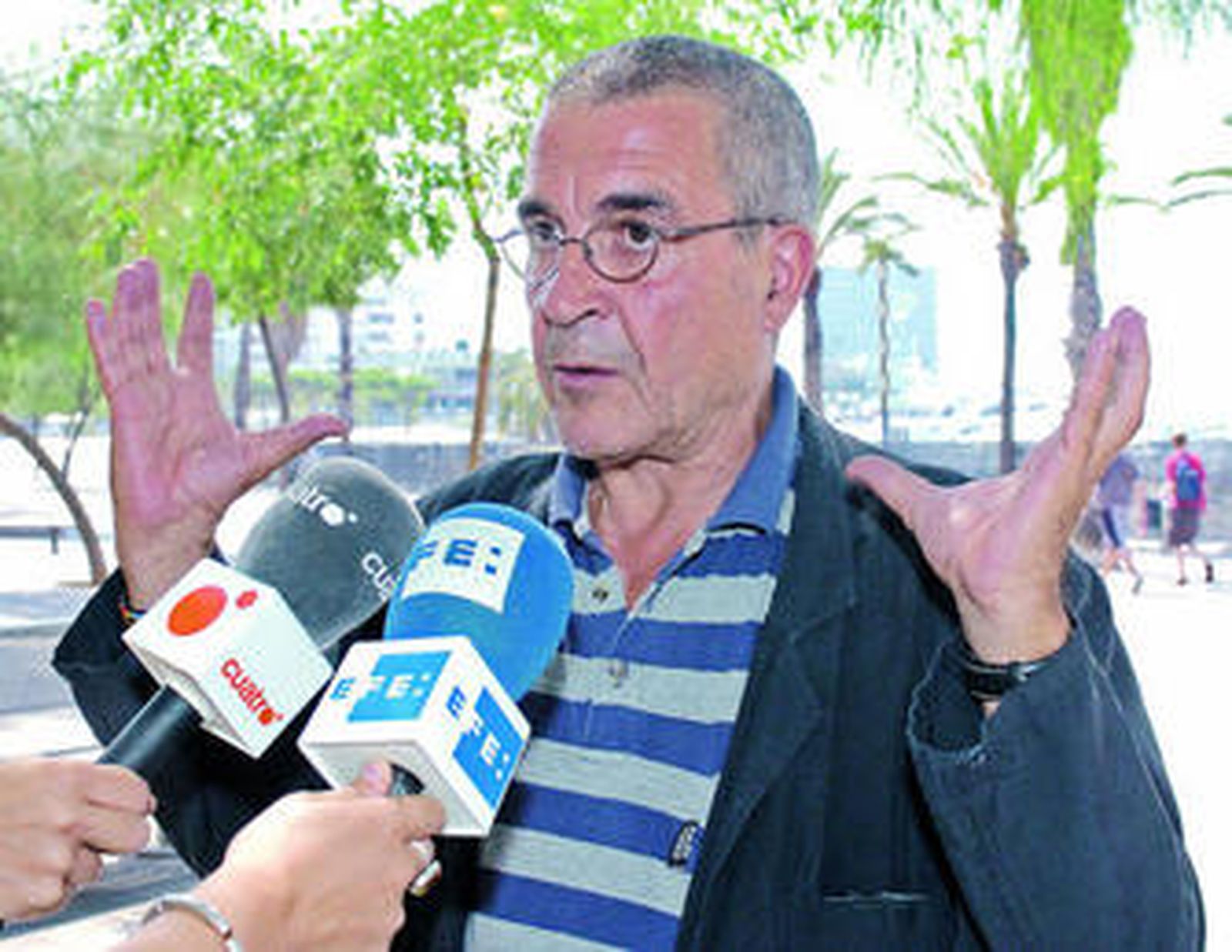 Pepe Rubianes en una imagen de archivo tras el estreno de su polémica obra 'Lorca eran todos'.