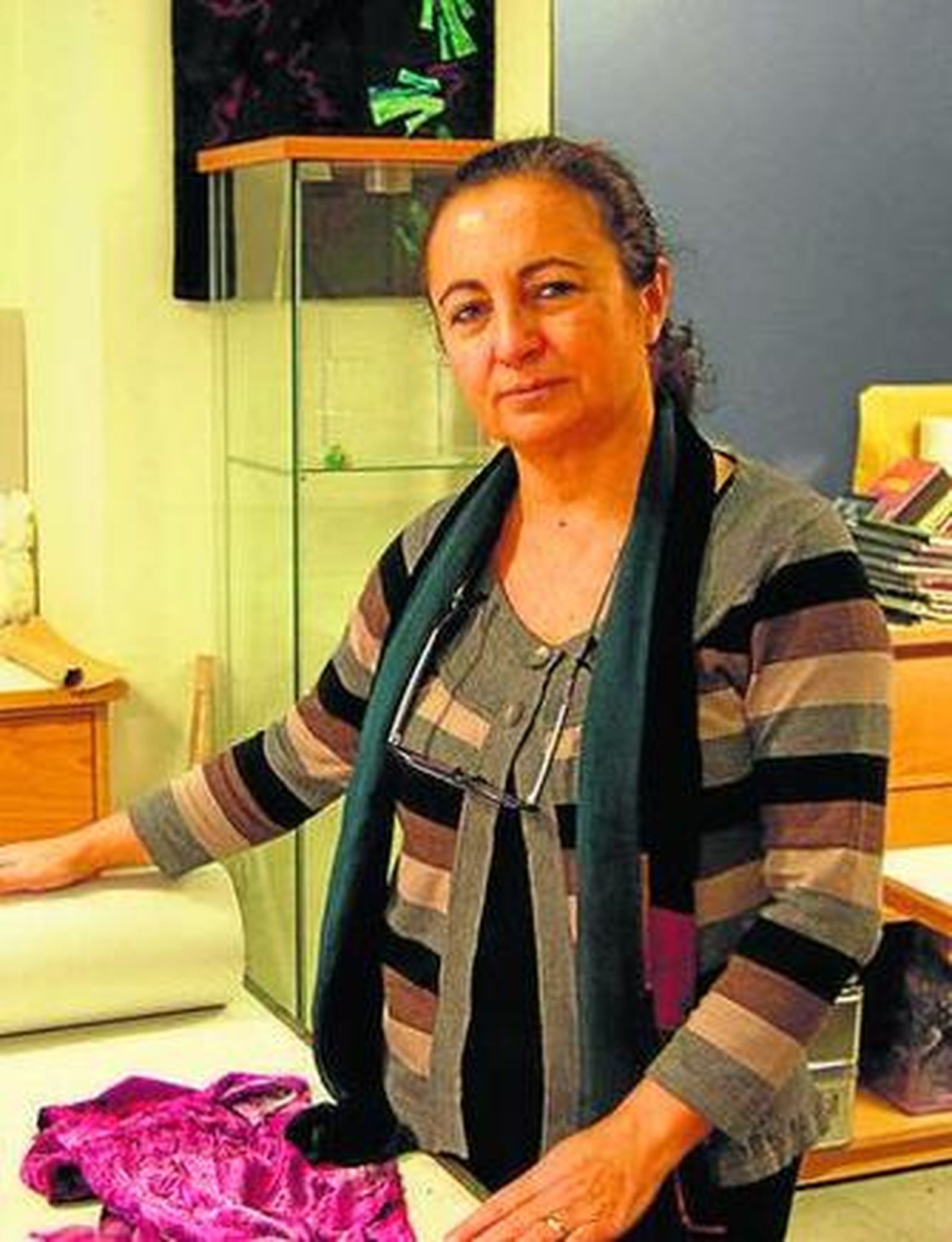 Abanicos de seda en la Navidad sevillana