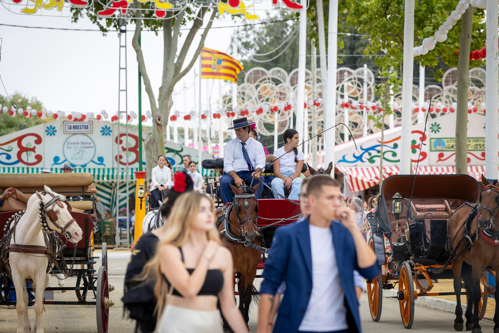 Las imágenes del jueves en la Feria de El Puerto de Santa María 2025