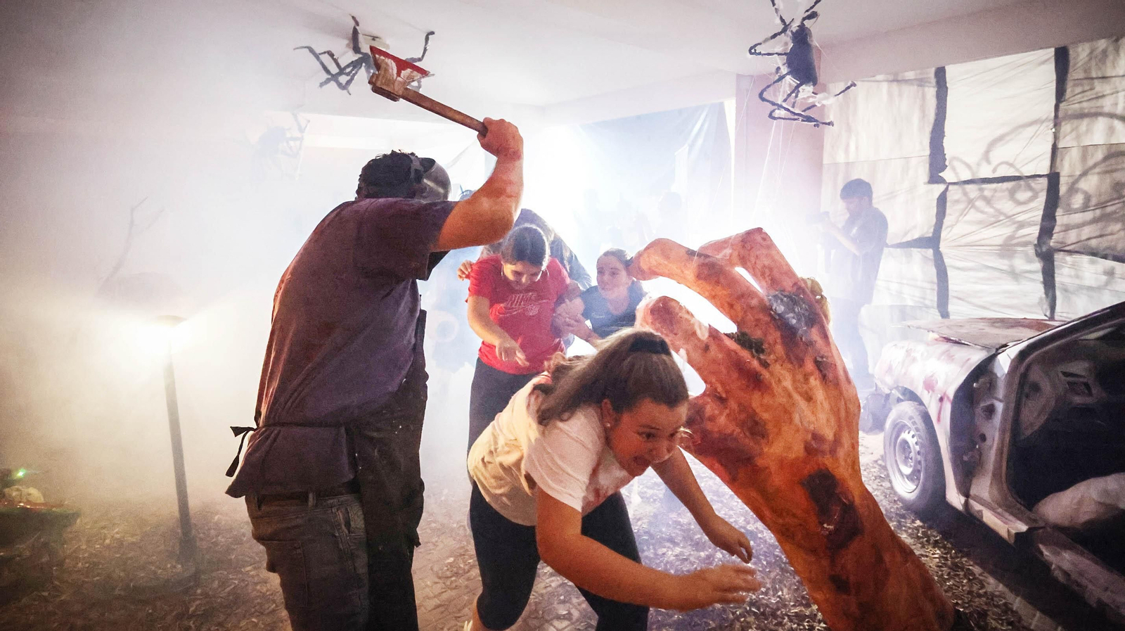 Mucho miedo en el pasaje del terror del IES Andrés Benítez