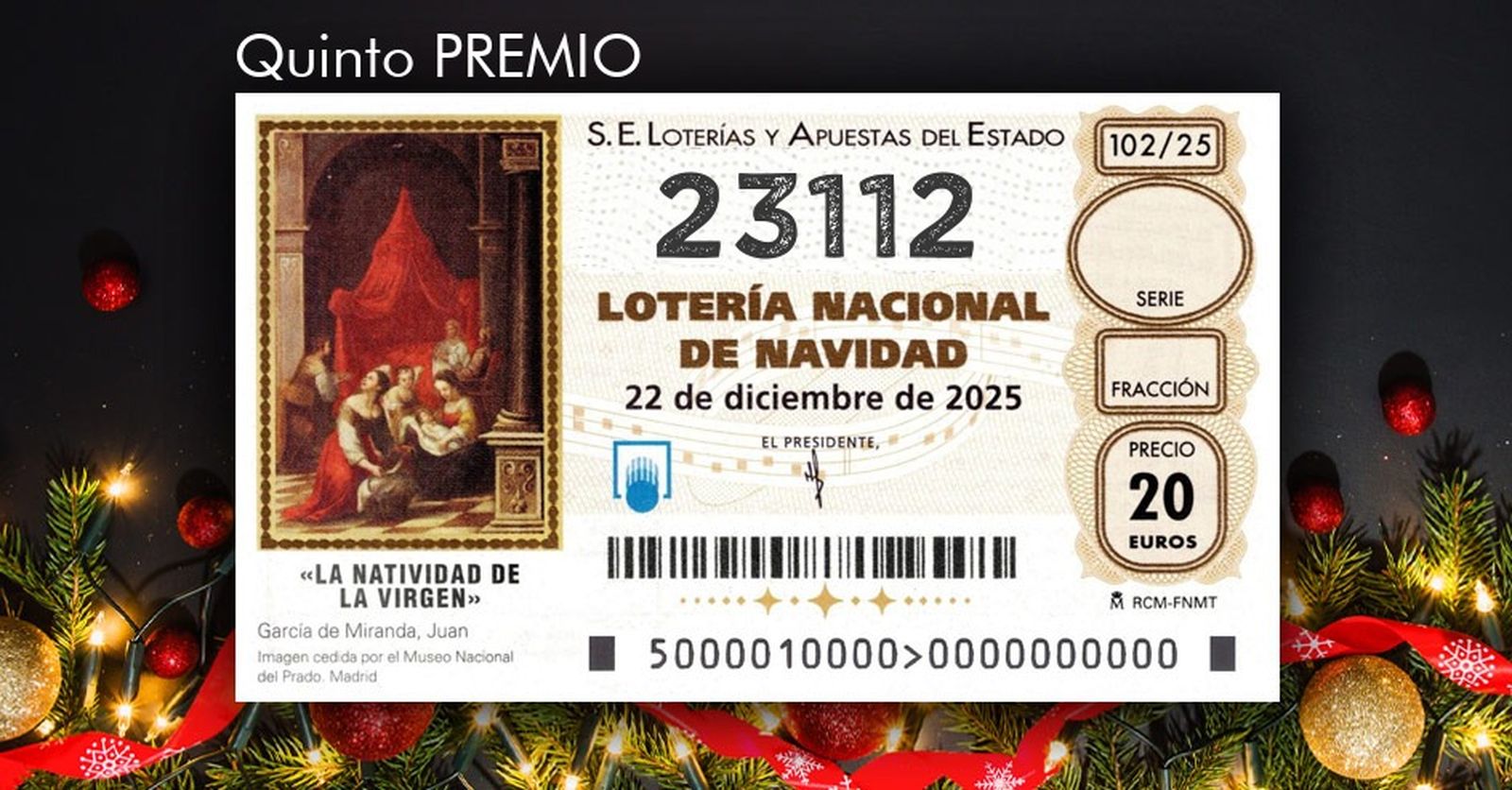 La Lotería de Navidad 2025, en directo