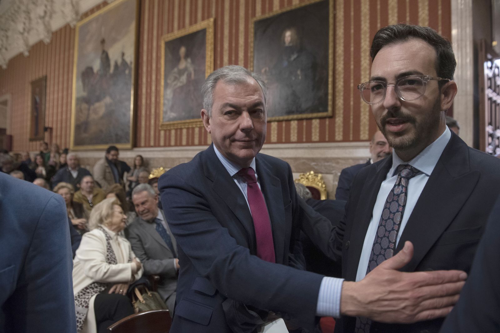 Las imágenes de la presentación del cartel de Fiestas de Primavera 2023, pintado por José Tomás Pérez Indiano