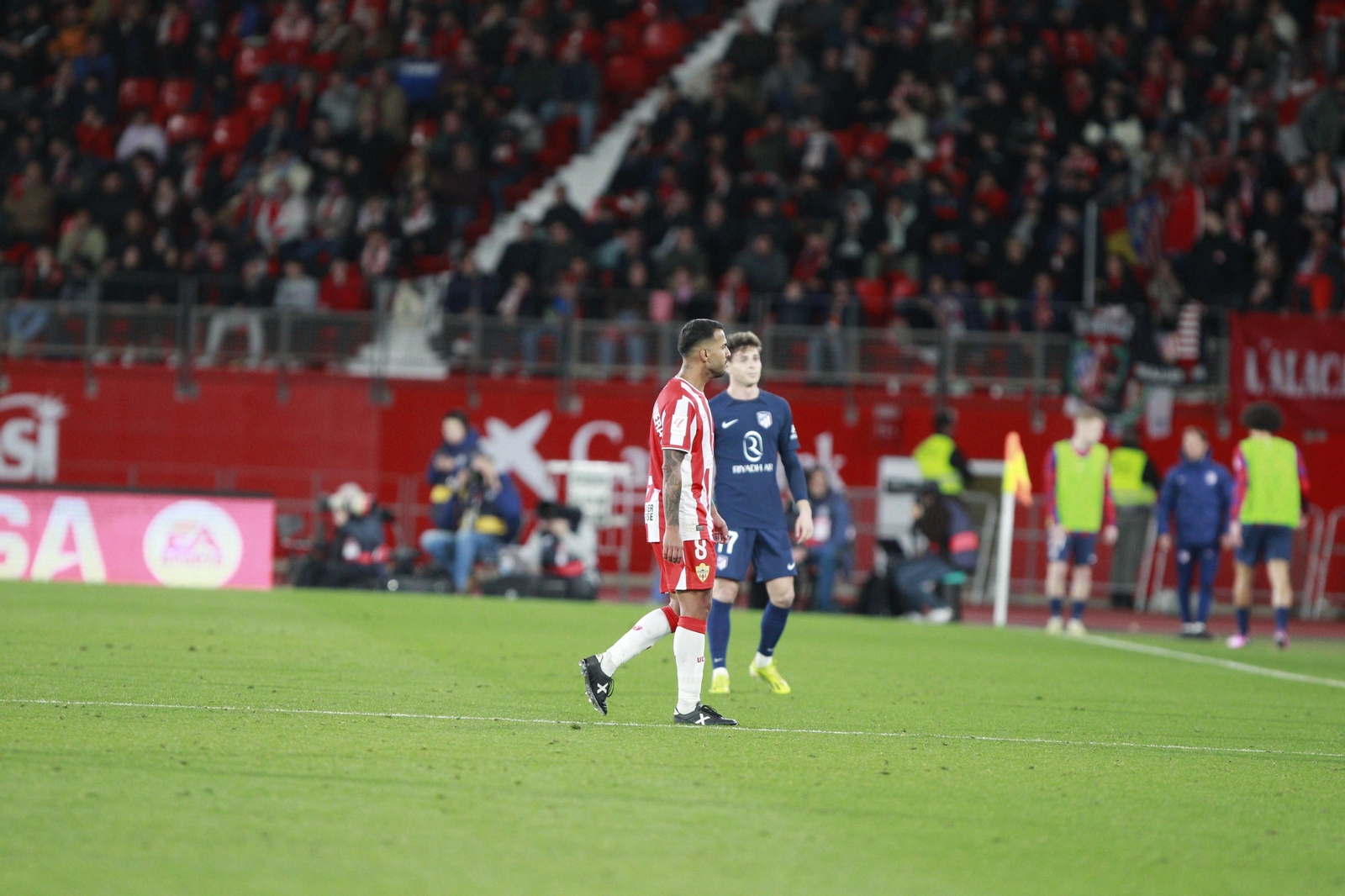 Las mejores imágenes del partido U.D. Almería-Atlético de Madrid
