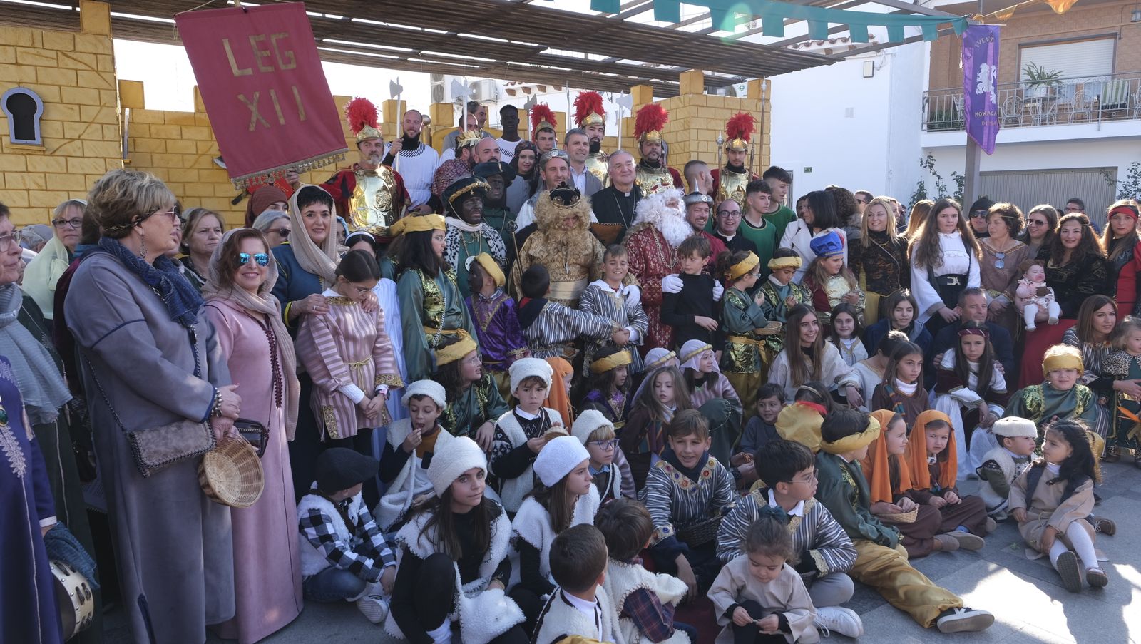 Imágenes del Auto Sacramental de los Reyes Magos de Los Gallardos