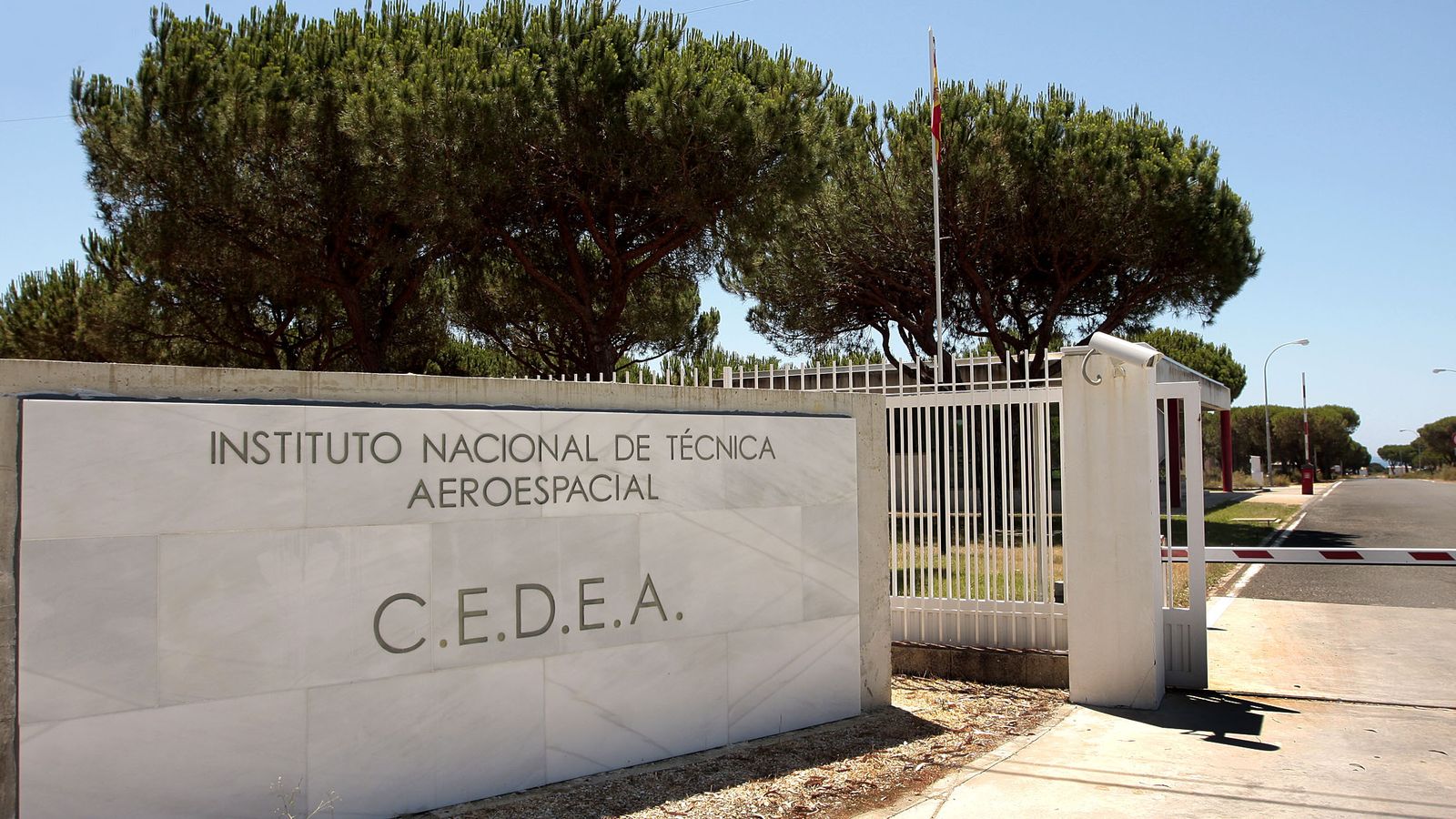 Instalaciones del INTA en la localidad de Moguer.