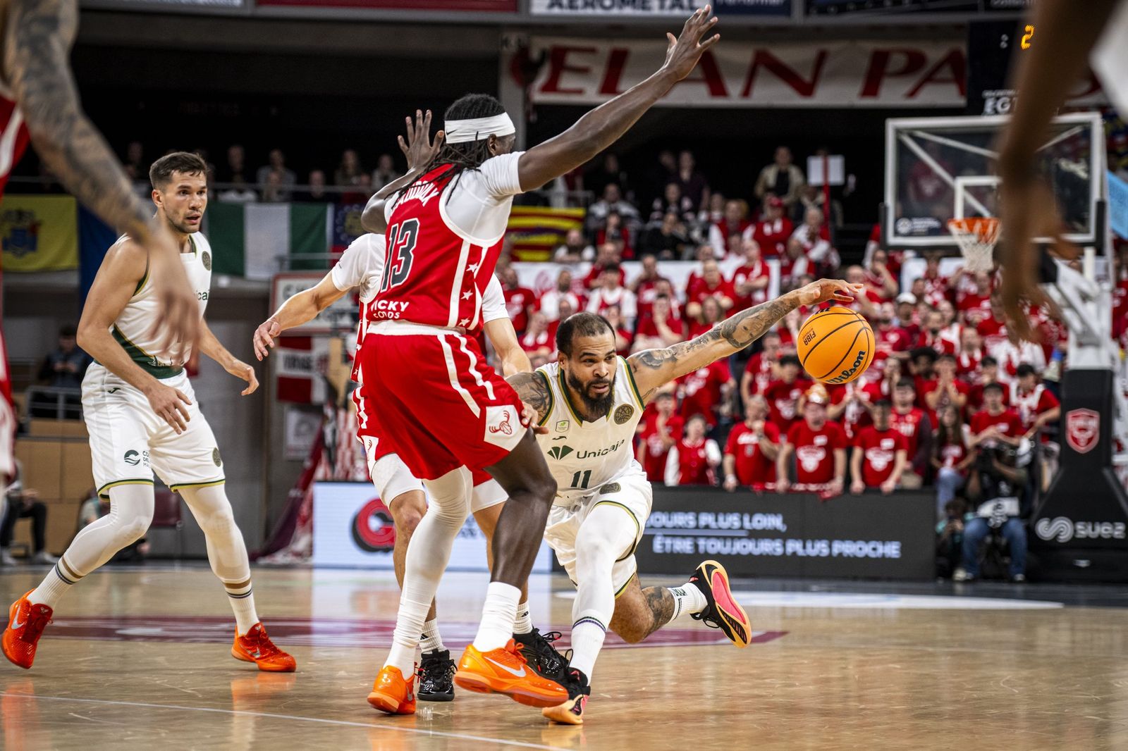 Elan Chalon-Unicaja, en fotos