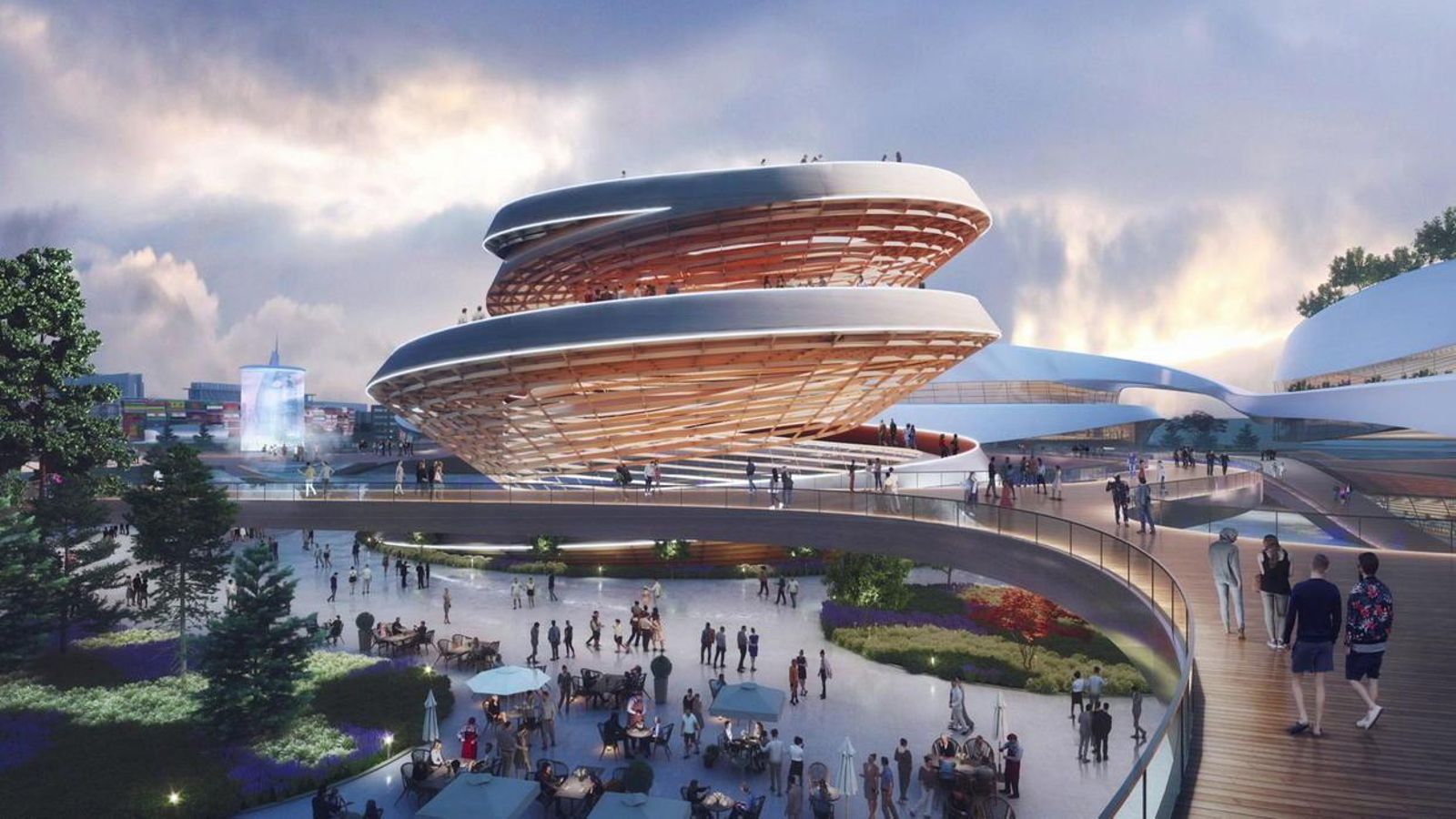 Propuesta de recinto de Minnesota para la Expo 2027.