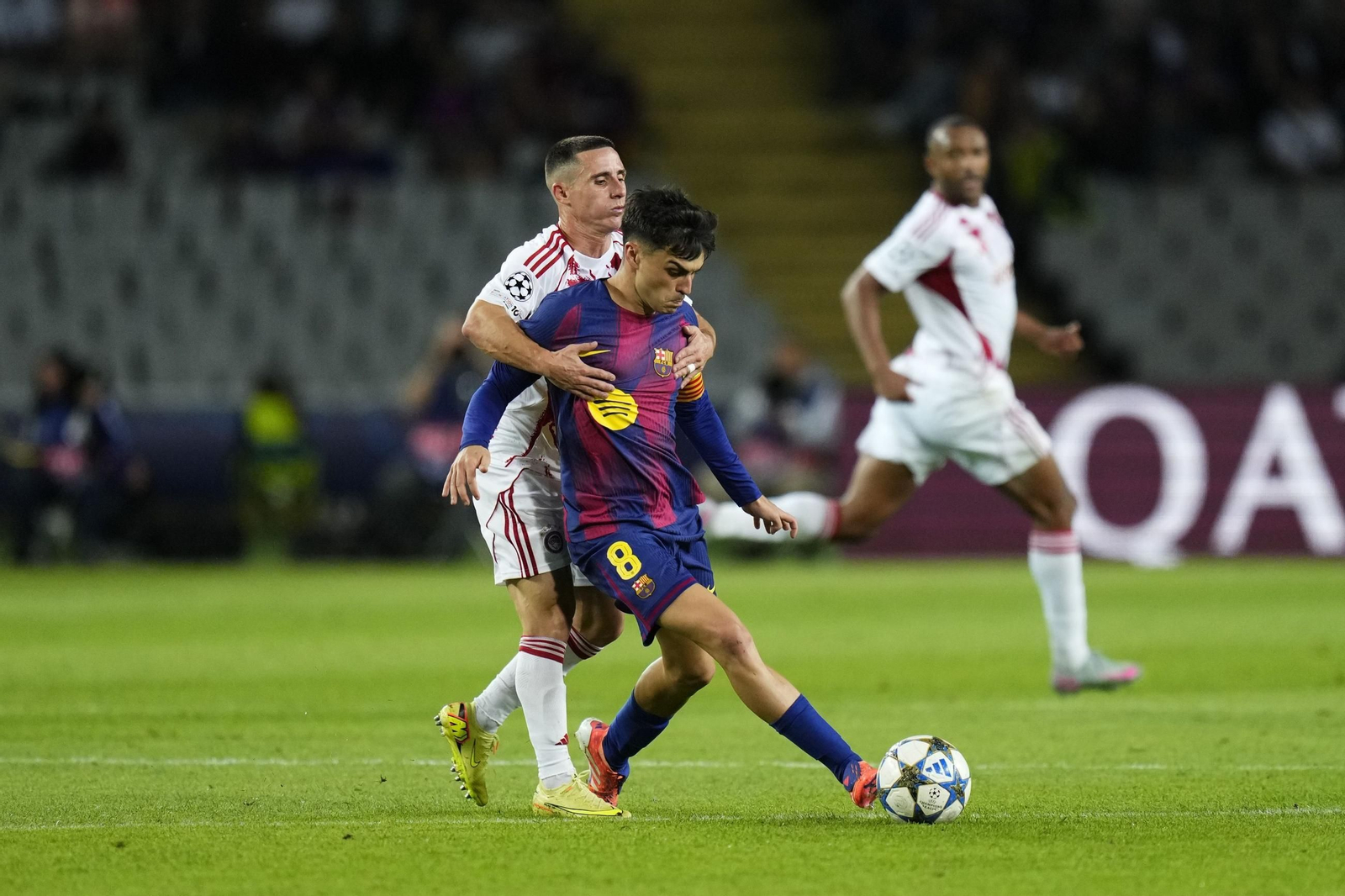 Las fotos del Barcelona-Olympiacos