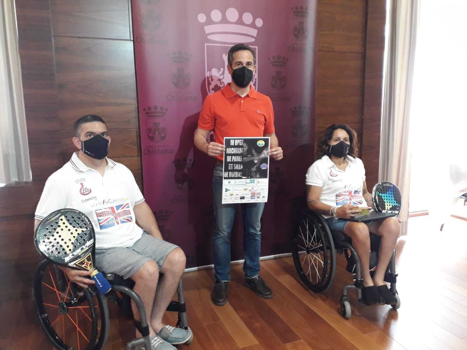 Presentación del IV Open Nacional de Pádel en Silla de Ruedas.
