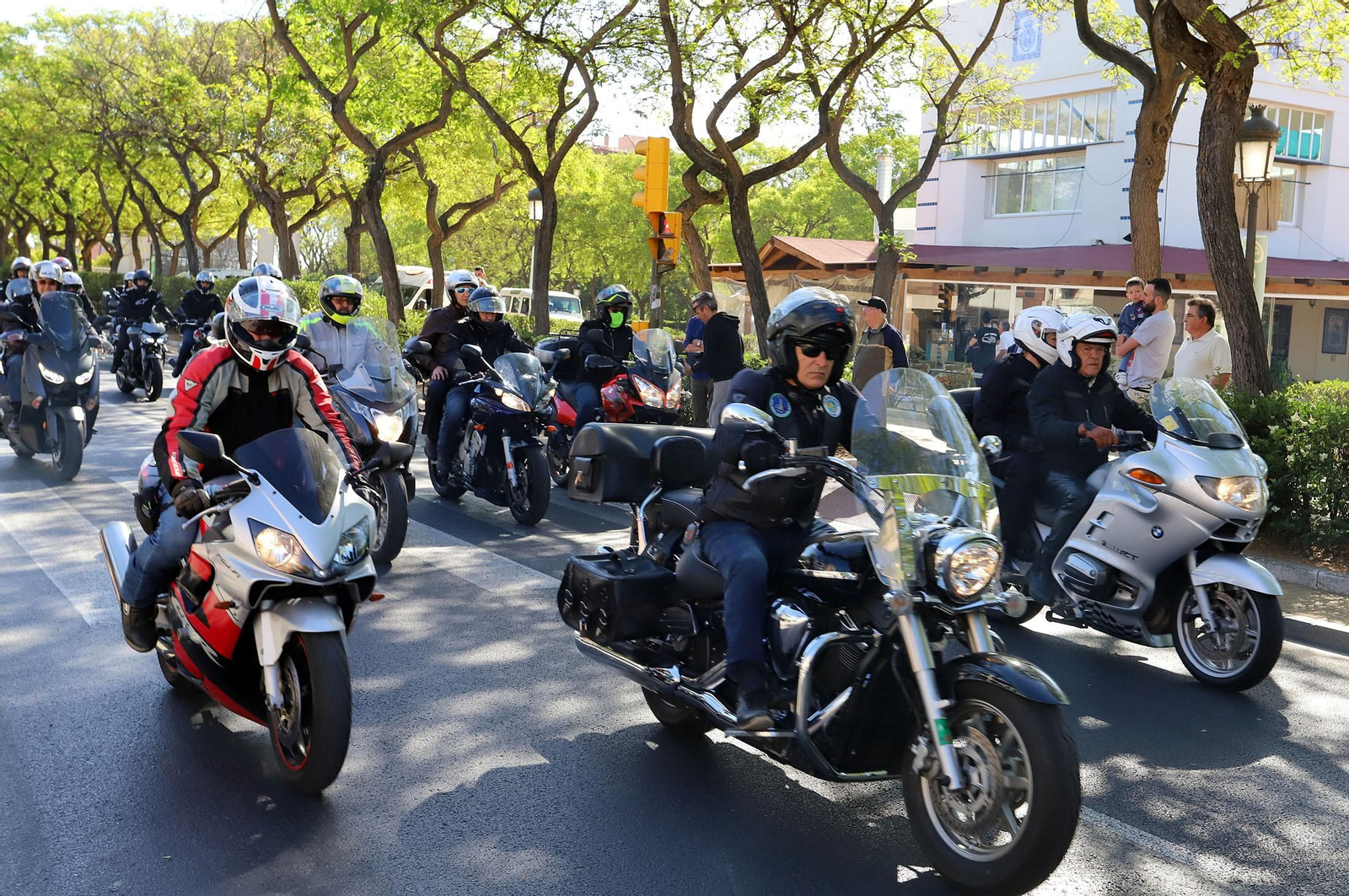 Imágenes de la III Ruta Moto-Solidaria organizada por CSIF