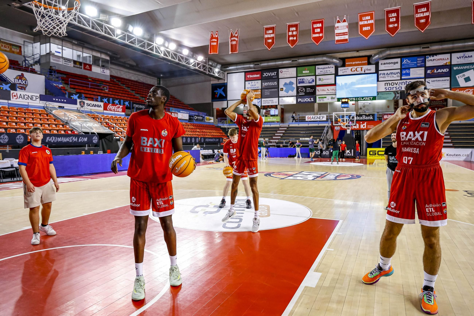 El Baxi Manresa-Unicaja, en fotos