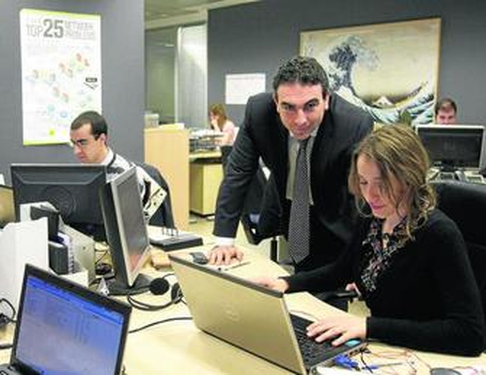 En la nueva sede central de la empresa, en el Parque Tecnológico Cartuja.