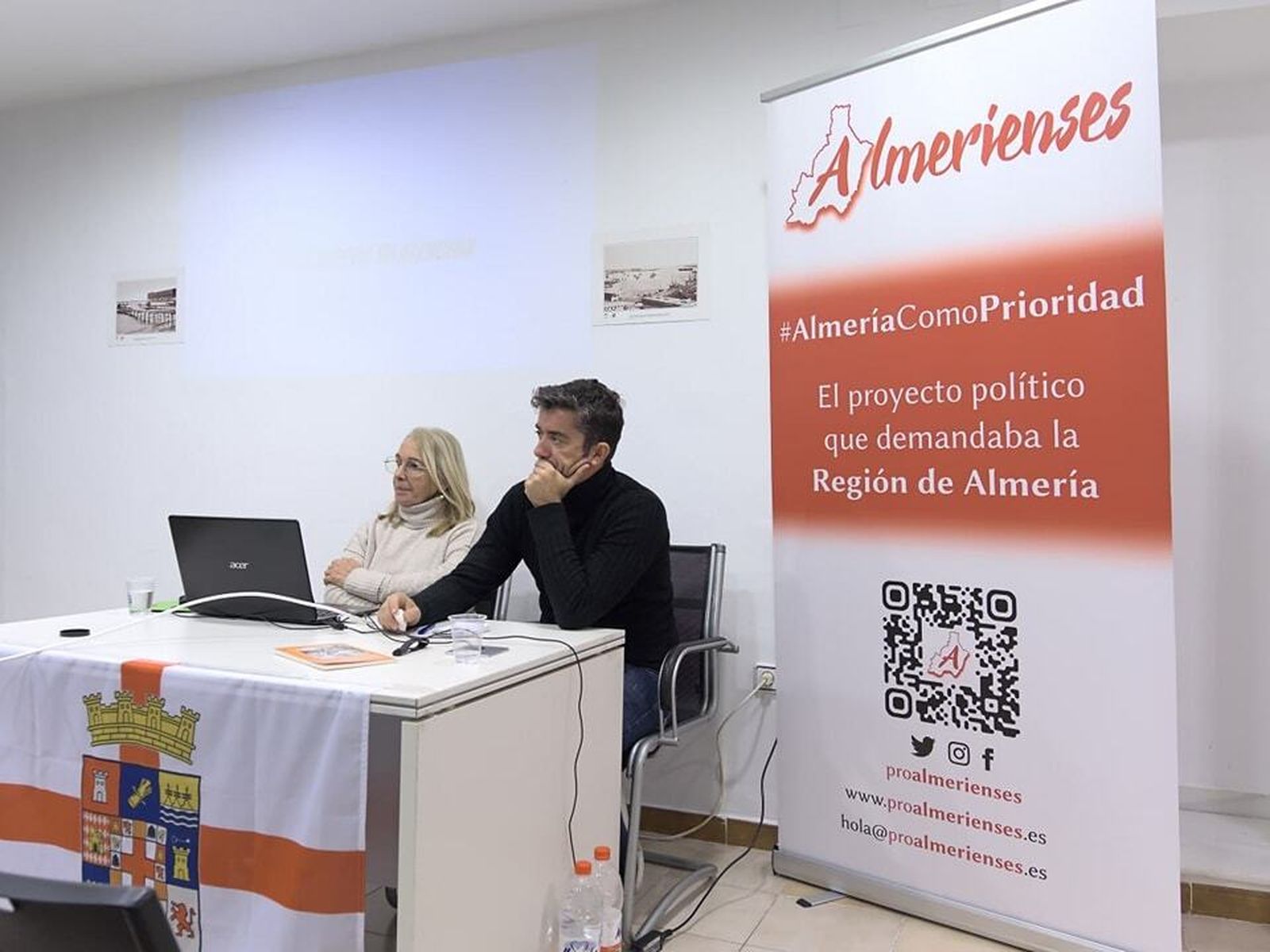 Almerienses concurrirá en las generales con los candidatos Juan José Santiago (Congreso) y Gemma Burkhardt (Senado)