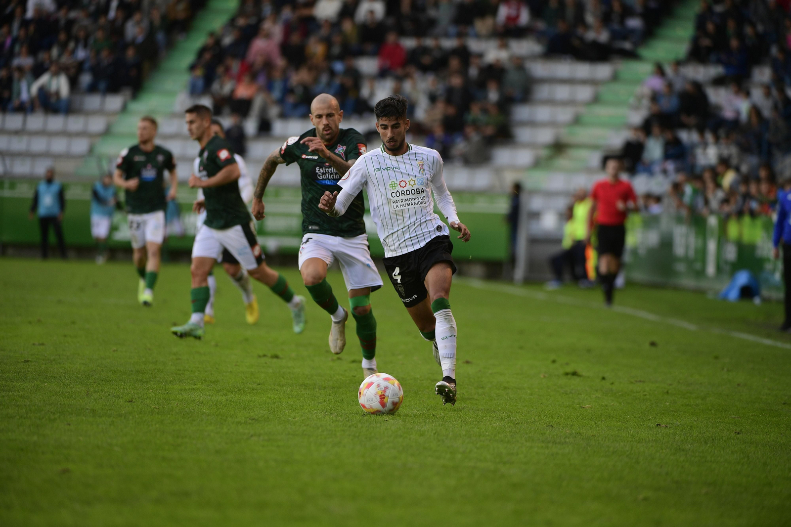 Las imágenes del Racing Ferrol - Córdoba CF en A Malata