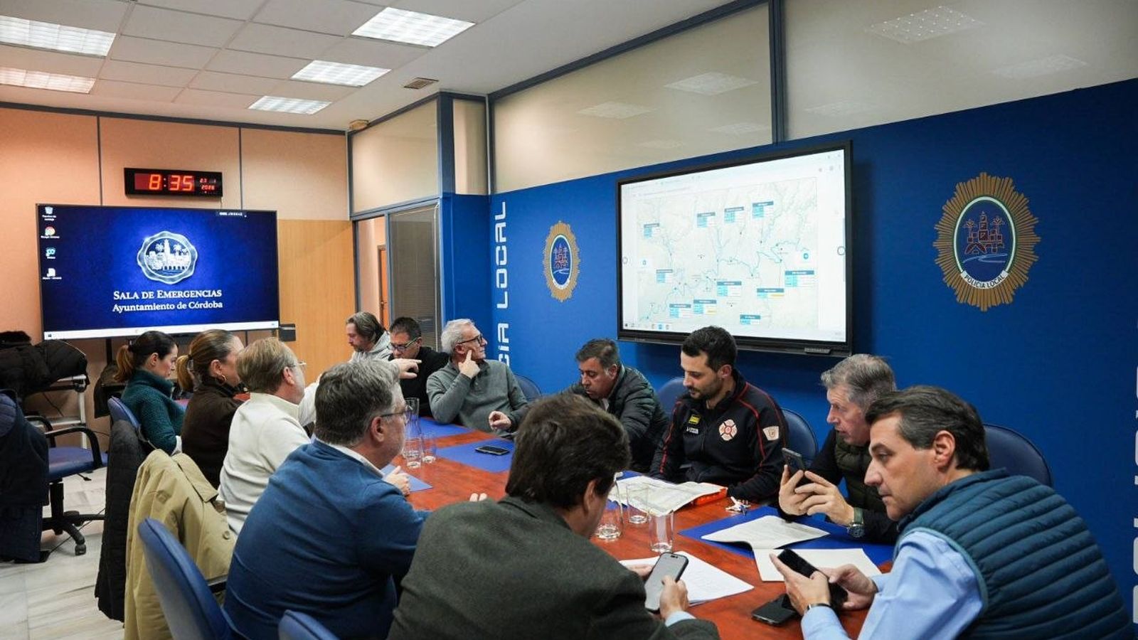 Reunión del Centro de Coordinación Operativa Municipal de Córdoba.