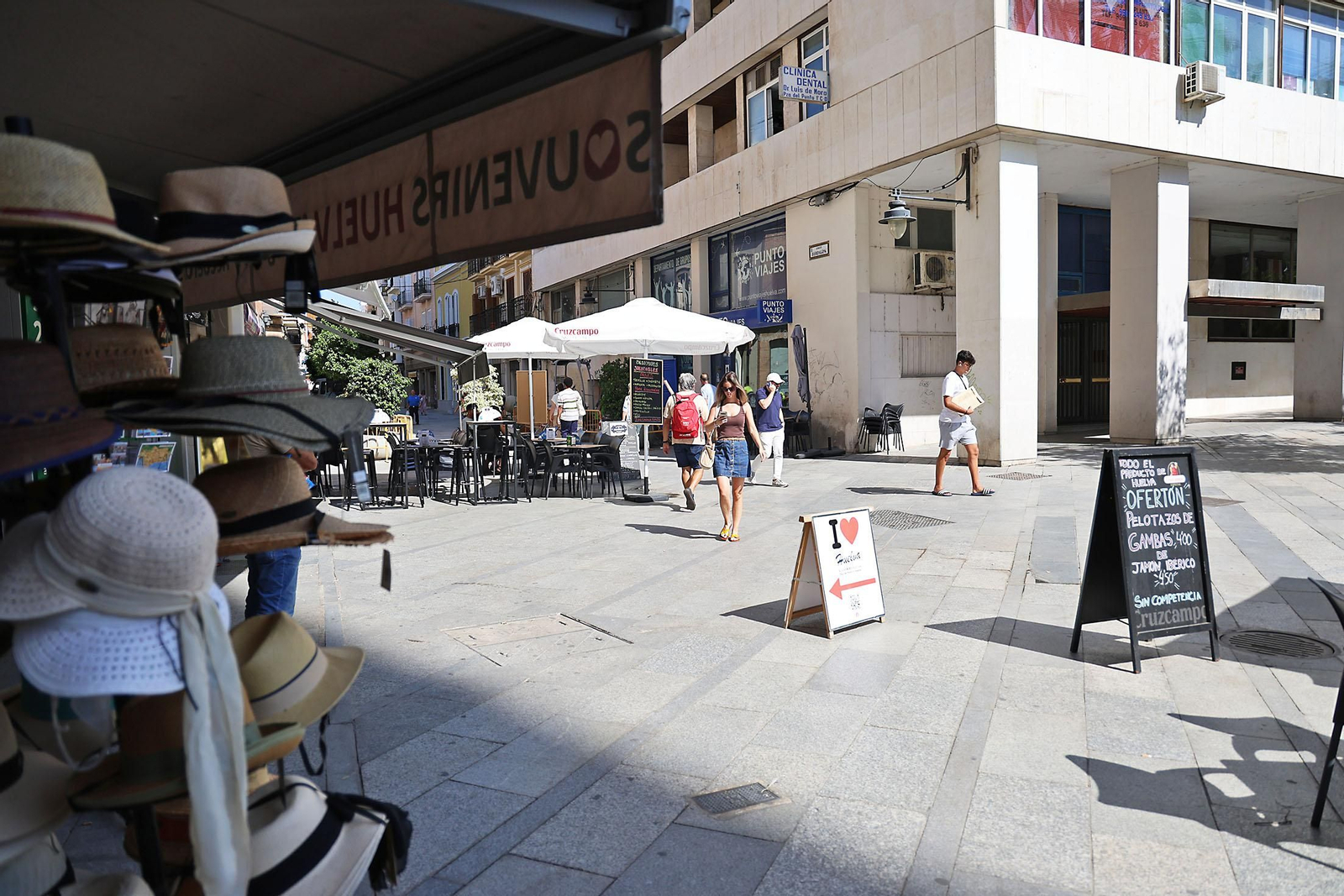 El Punto, lugar de paso y encuentro de la ciudad de Huelva