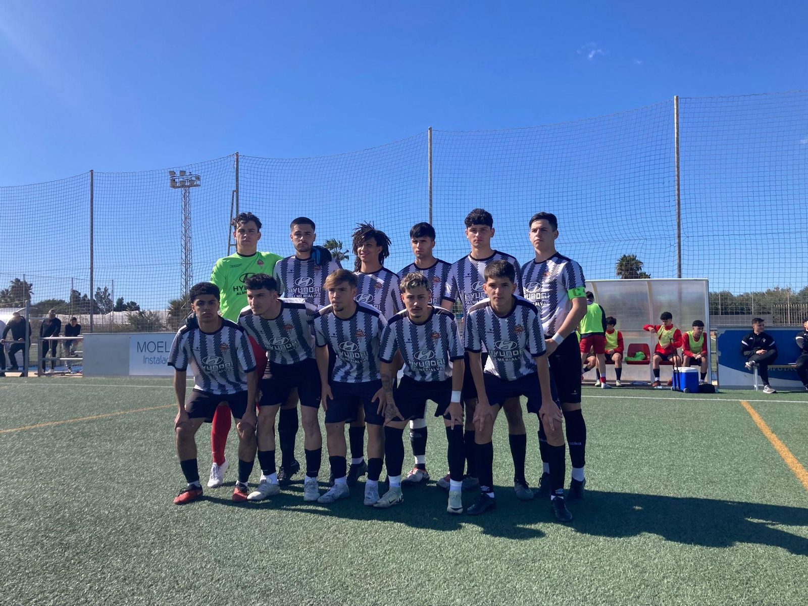 Once de La Cañada ante el Marbella presentado por el técnico Pablo Hernández