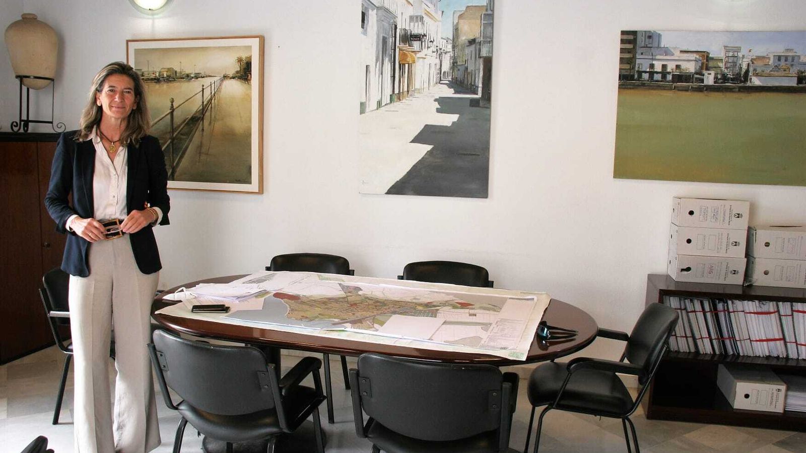 La concejala en su despacho, durante la entrevista concedida a ‘Diario de Cádiz’.