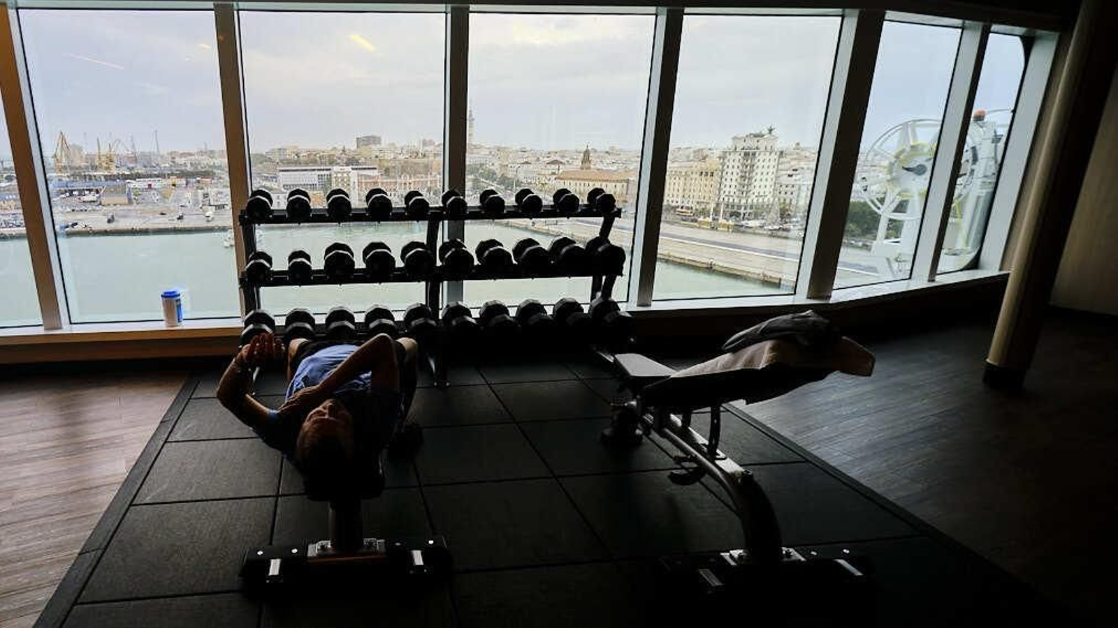 Interior del buque Sky Princess