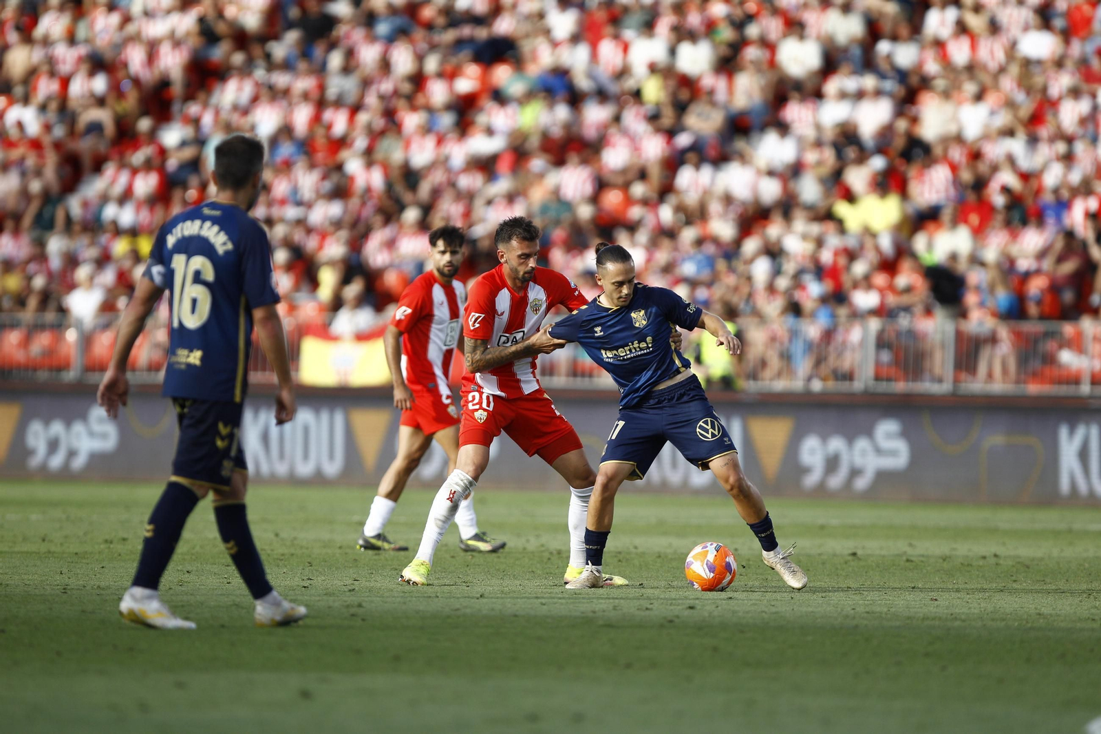 U.D. Almería-C.D. Tenerife, en imágenes