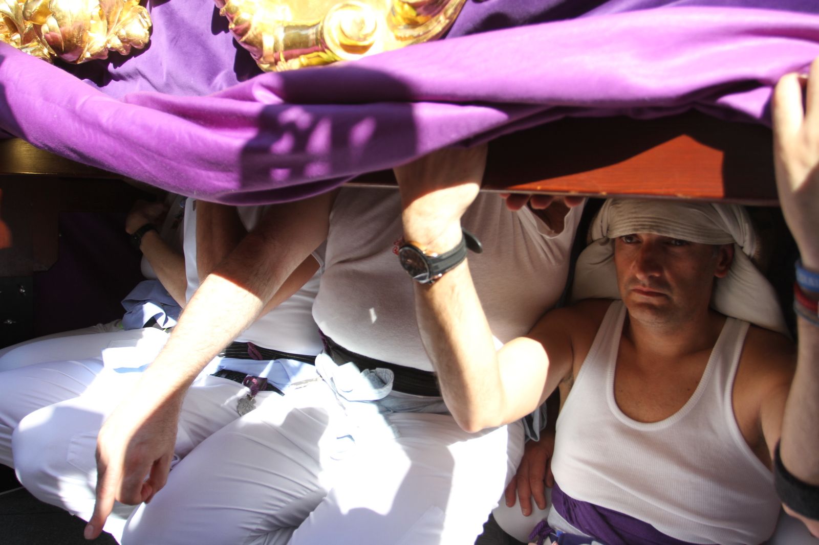 Imágenes de las Tres Caídas. Lunes Santo.