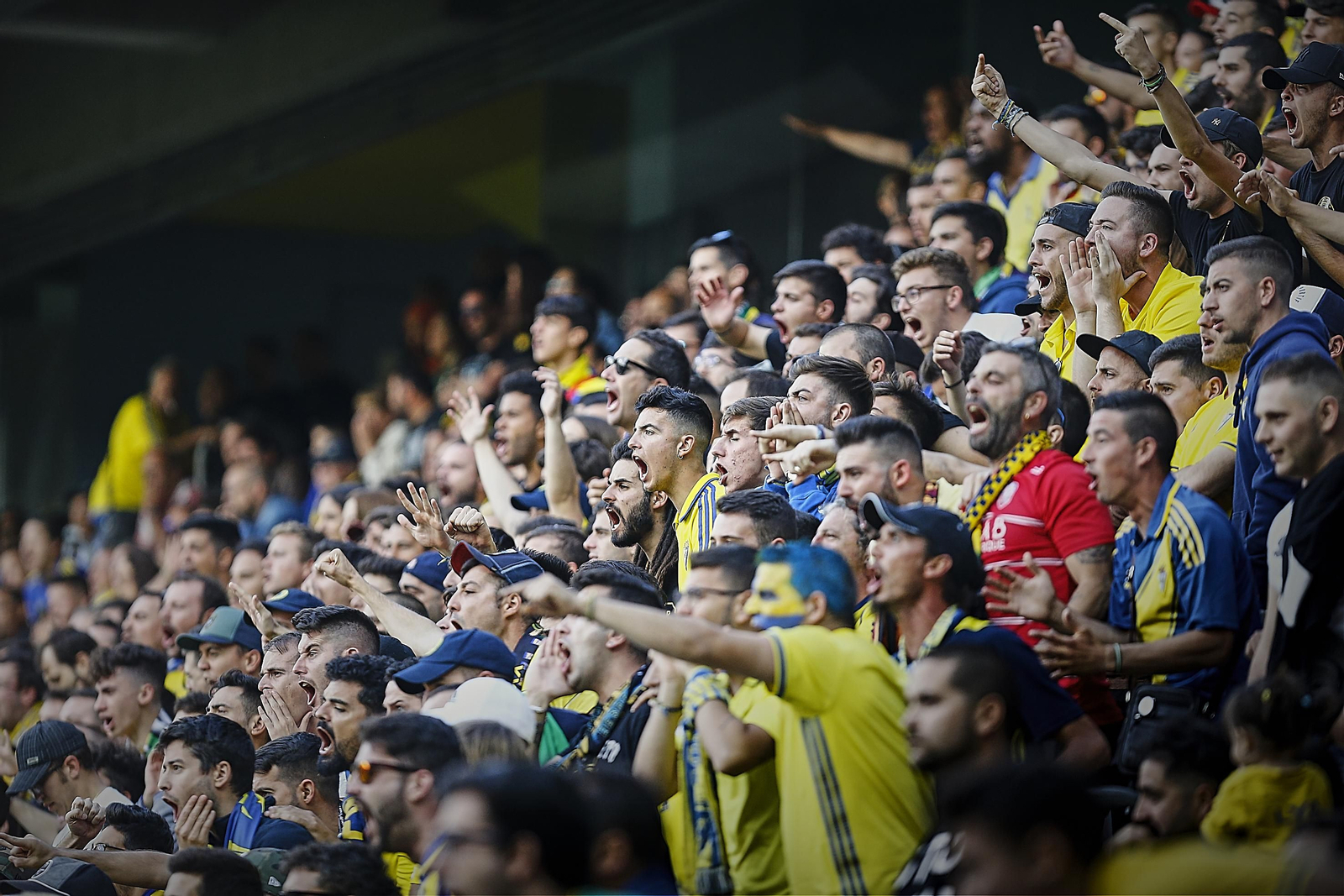 Imágenes del partido Cádiz C.F. - C.D. Tenerife