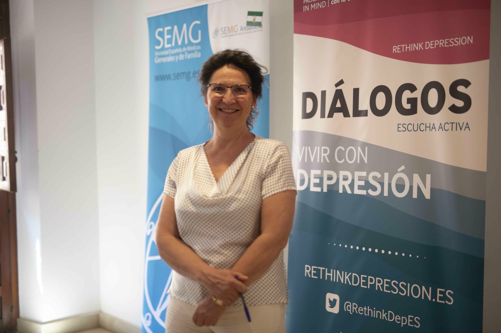 La responsable de Salud Mental del Reina Sofía, Carmen Prada.