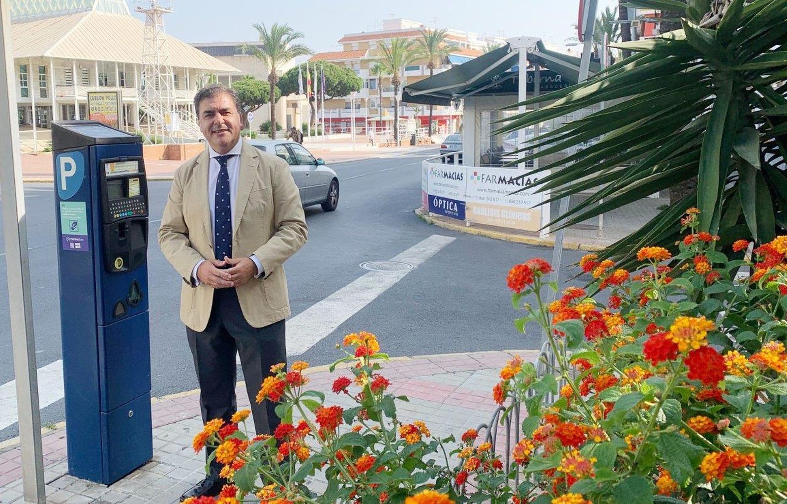 El alcalde de Punta Umbría, José Carlos Hernández Cansino