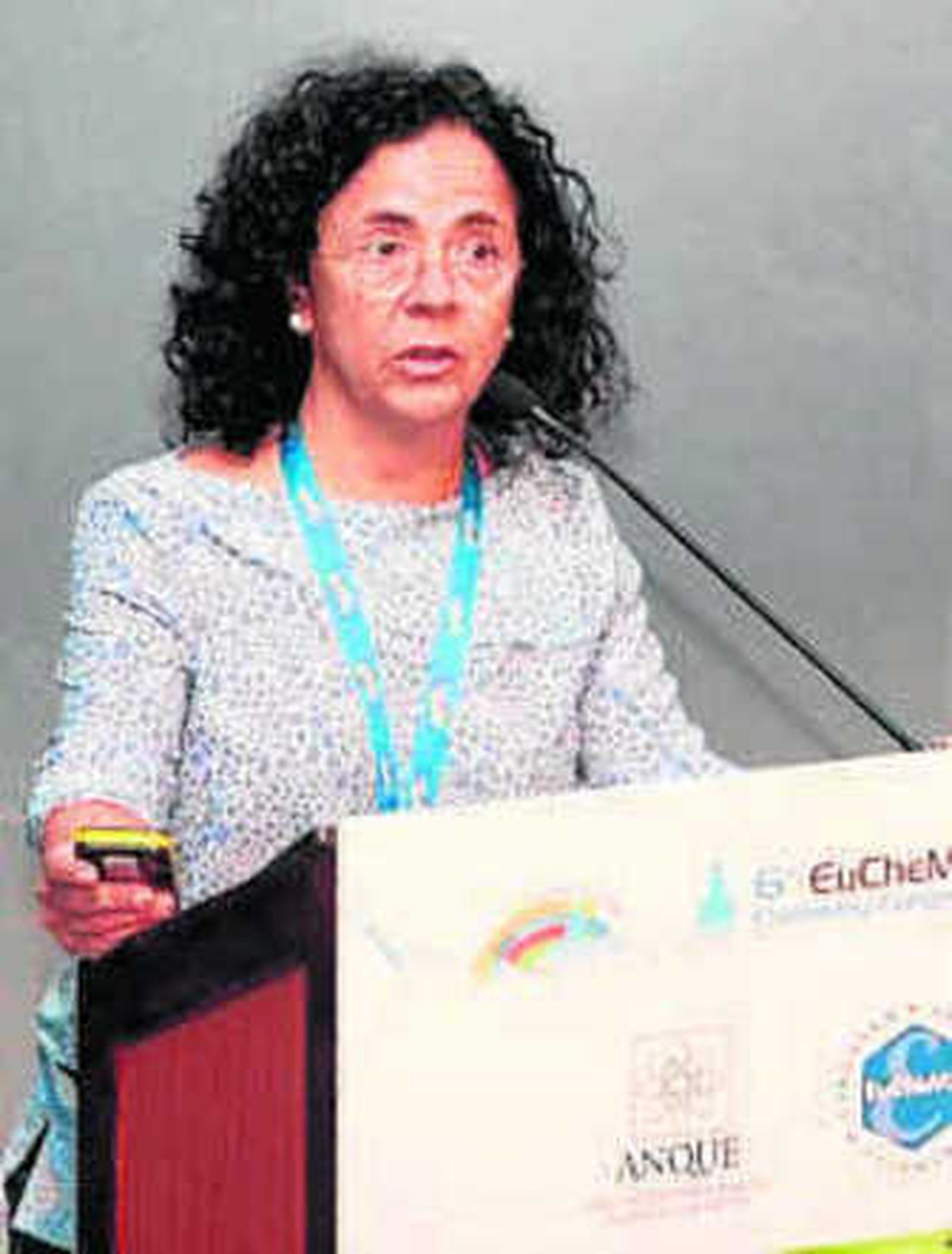 Joana Frontela en su presentación.