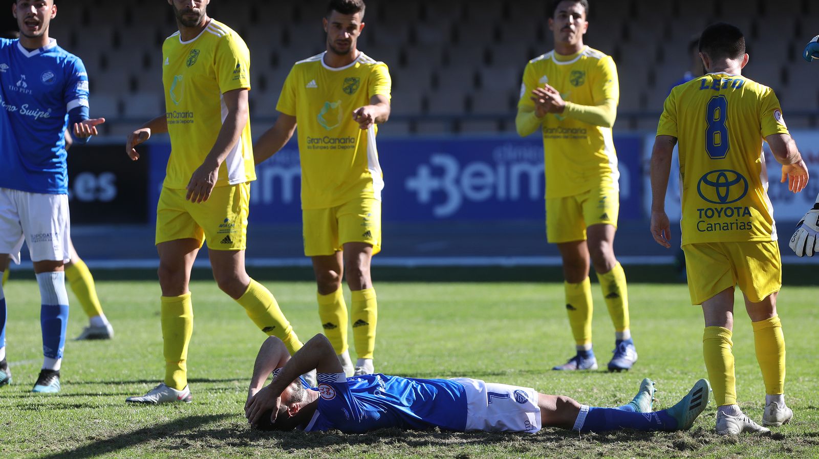 Victoria del Xerez DFC ante la UD San Fernando (1-0)