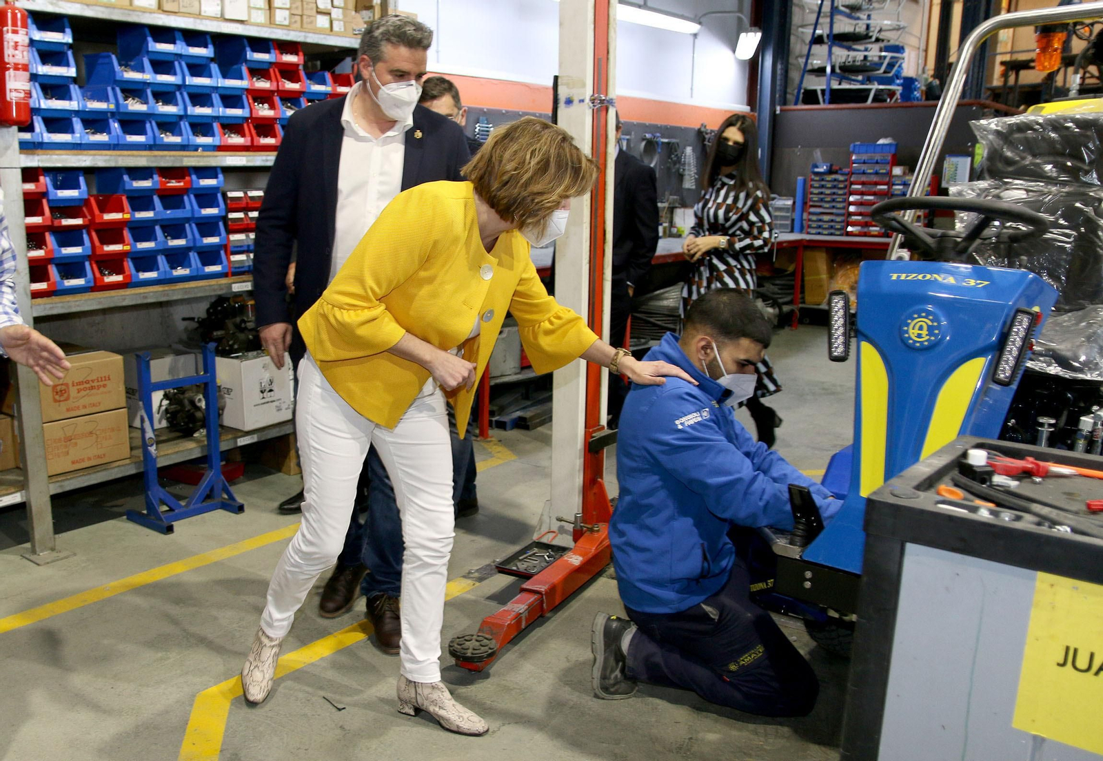 Fotogalería de la visita de Susana Díaz