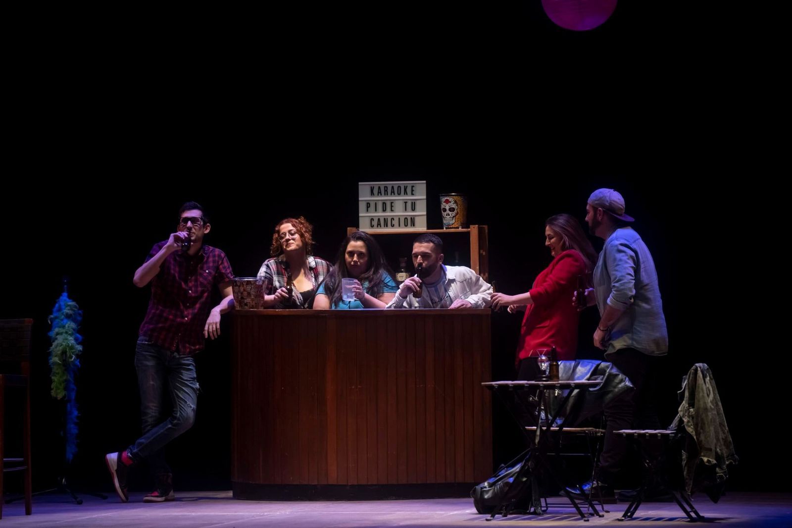 Una escena de la obra 'Por encima de todas las cosas'.