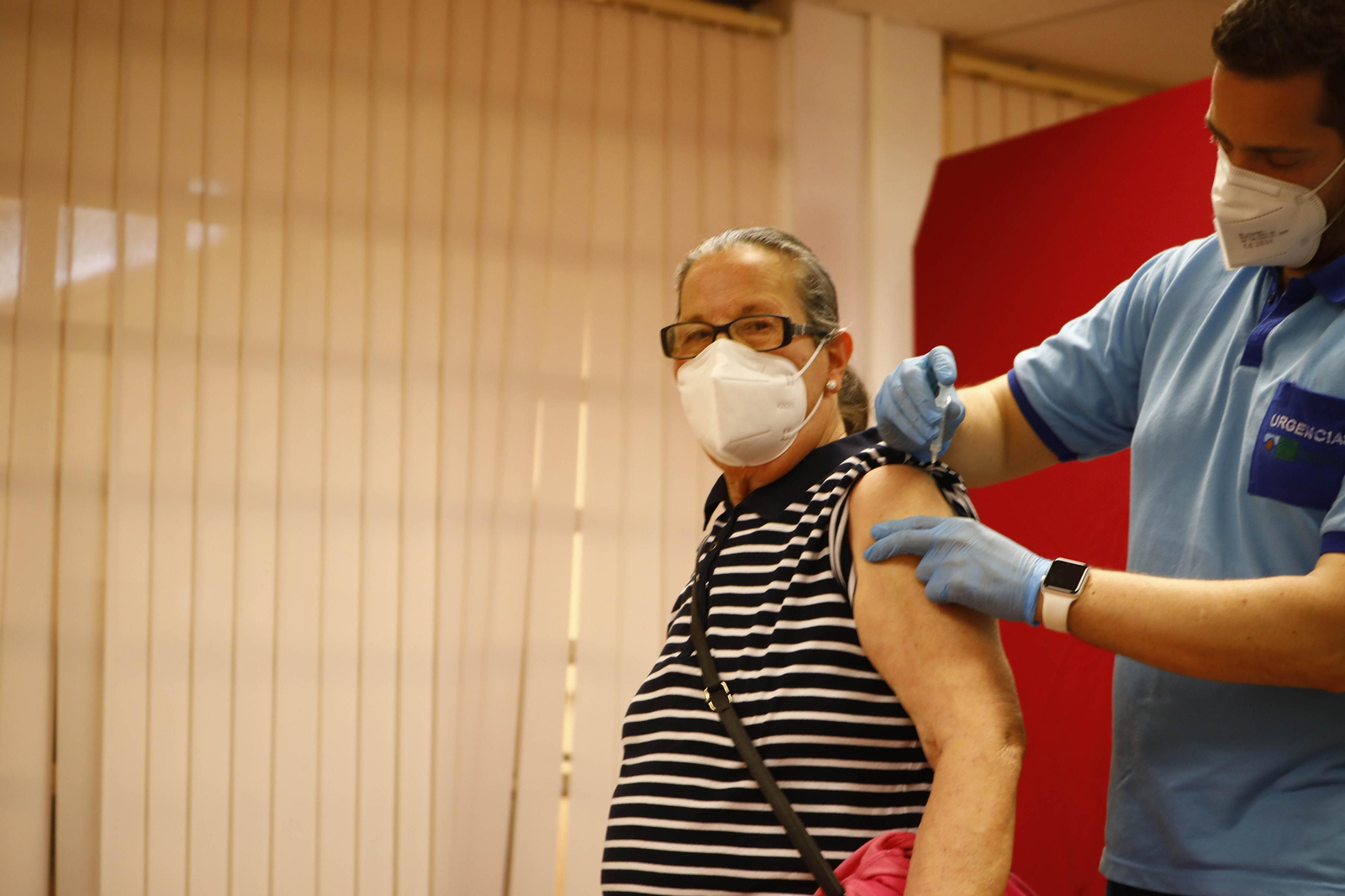 El comienzo de la vacunación a la población de 70 a 79 años de Córdoba, en fotografías