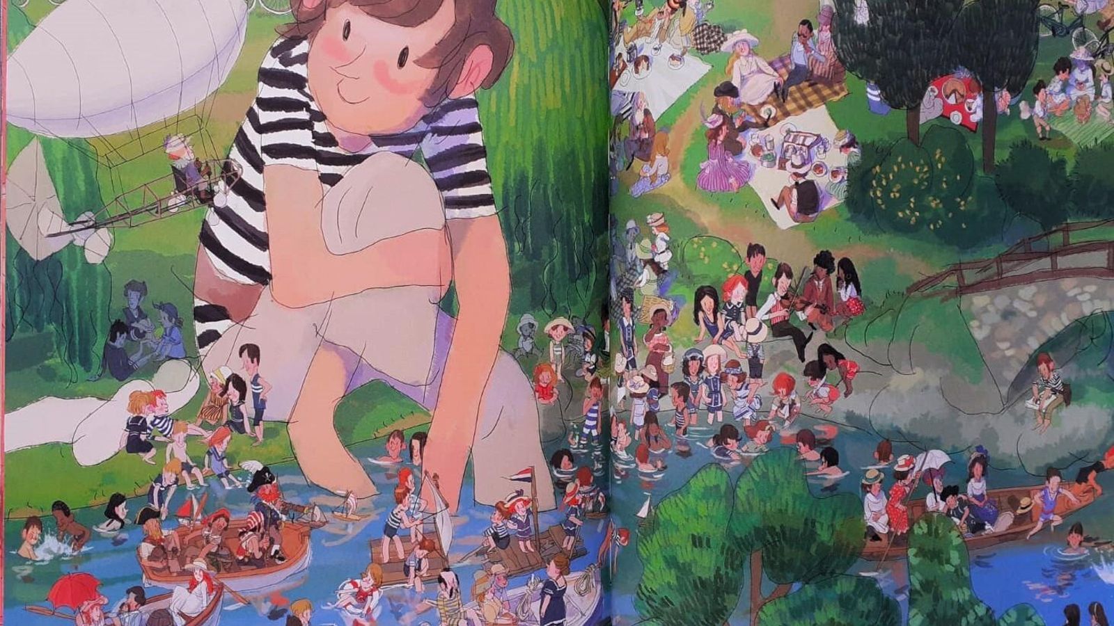 Las ilustraciones de 'Gigante'.