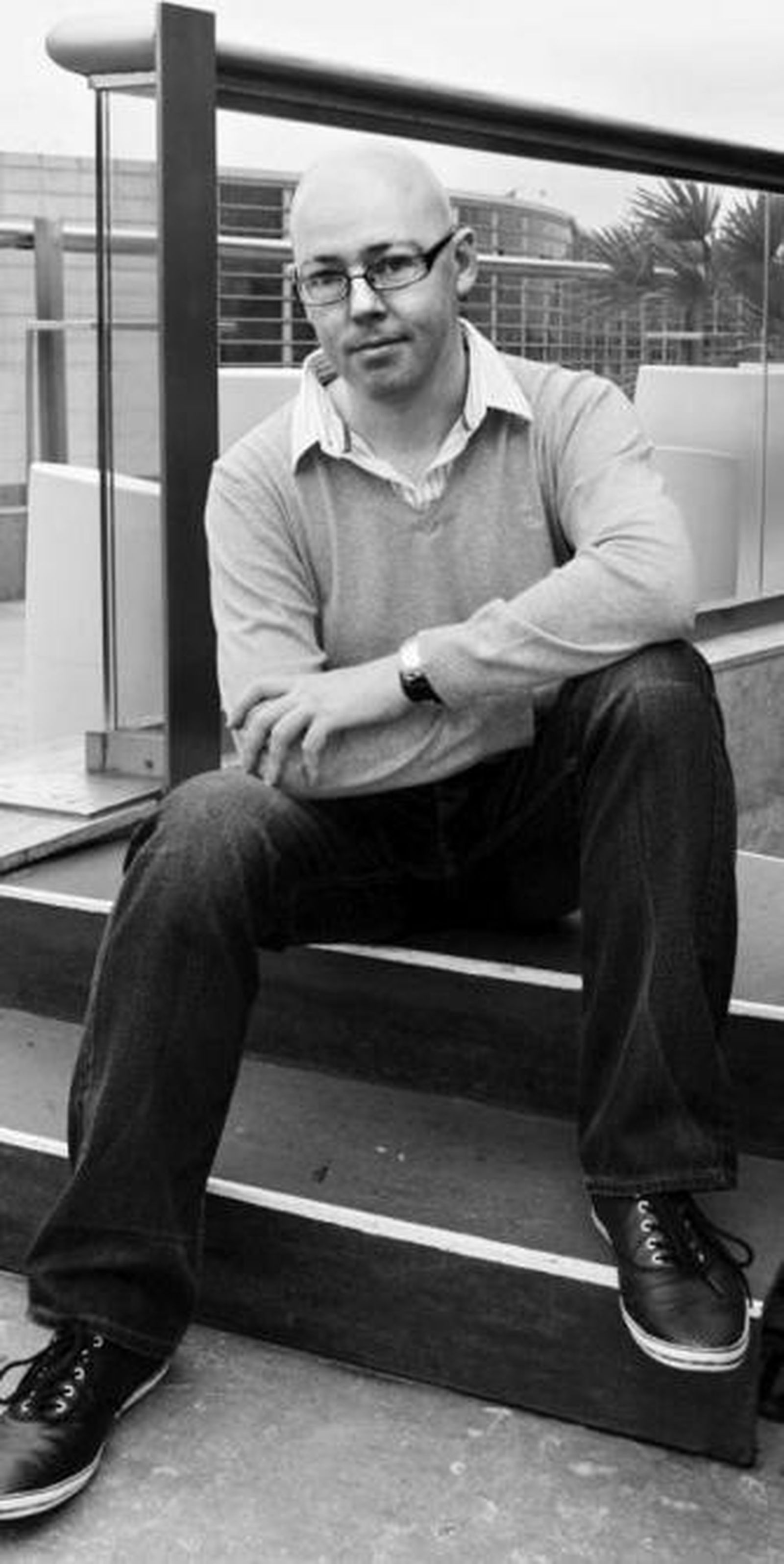 El narrador irlandés, durante su reciente paso por Madrid.