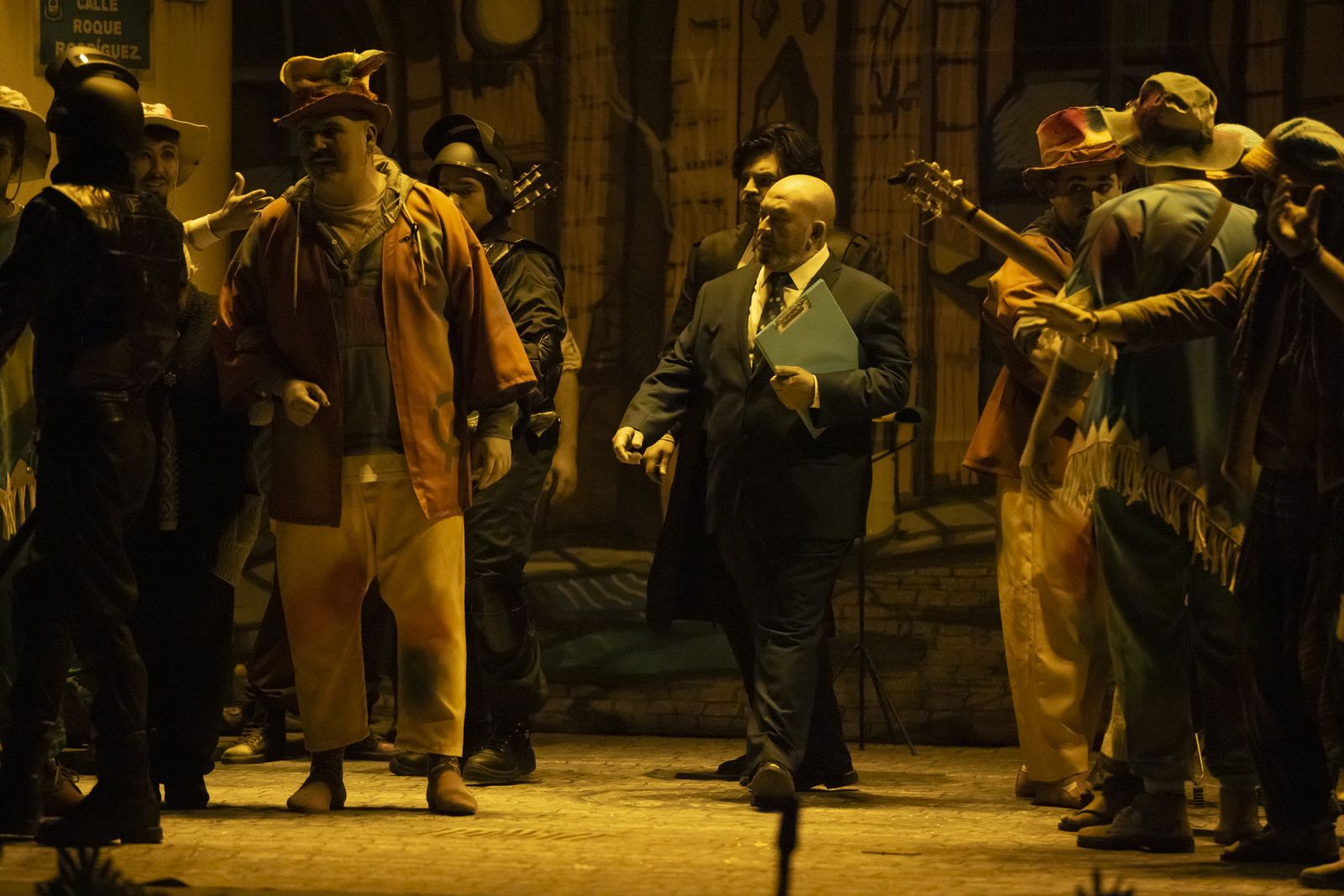 Imágenes de la actuación de la comparsa de Huelva "Los garrapatas" en el Carnaval Colombino