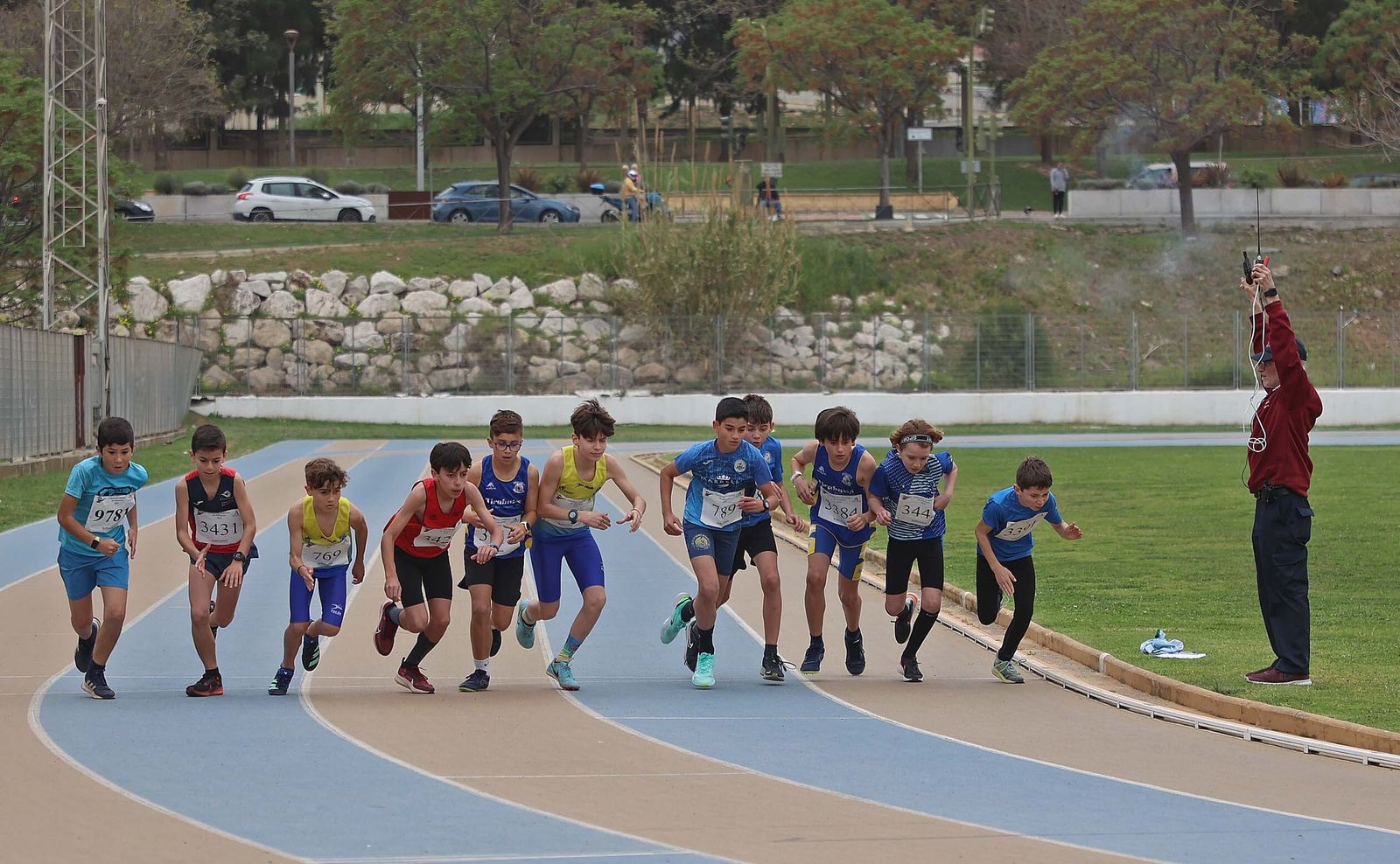 Fotos del cuarto control de invierno de la Delegación Gaditana de Atletismo en Algeciras