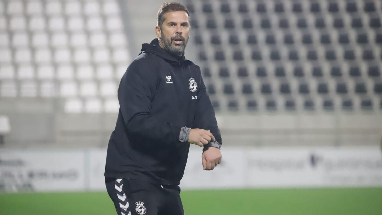 David Sánchez, entrenador de la Balona