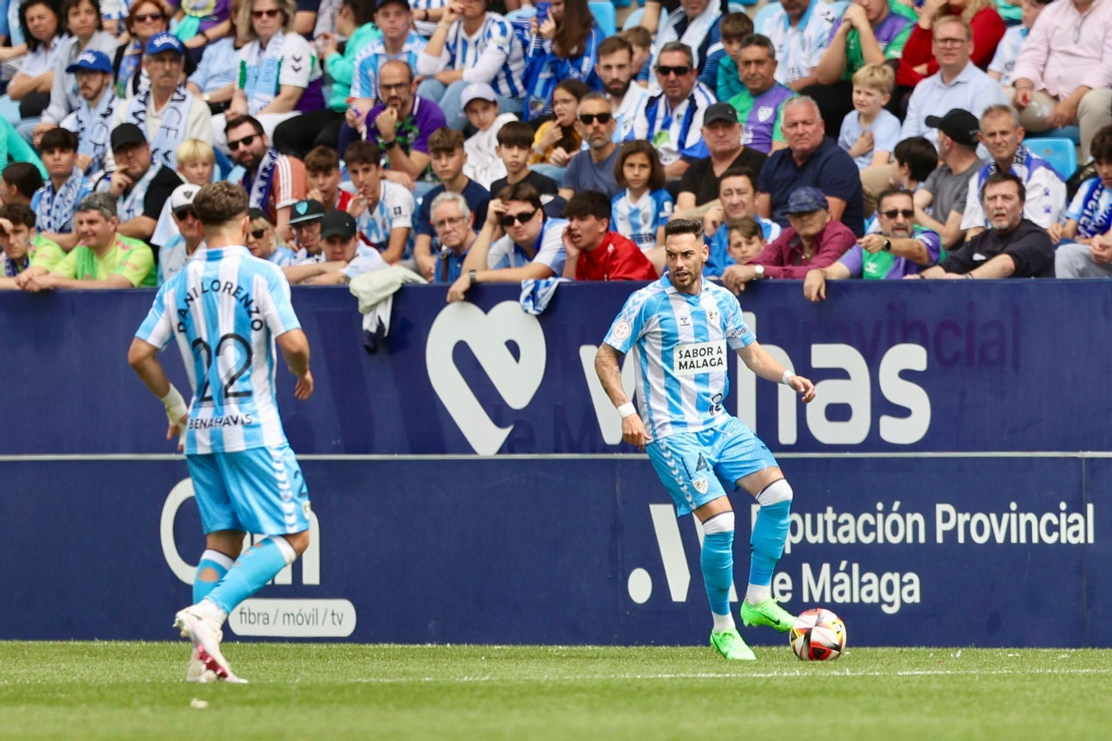 Málaga CF-AD Ceuta, en fotos