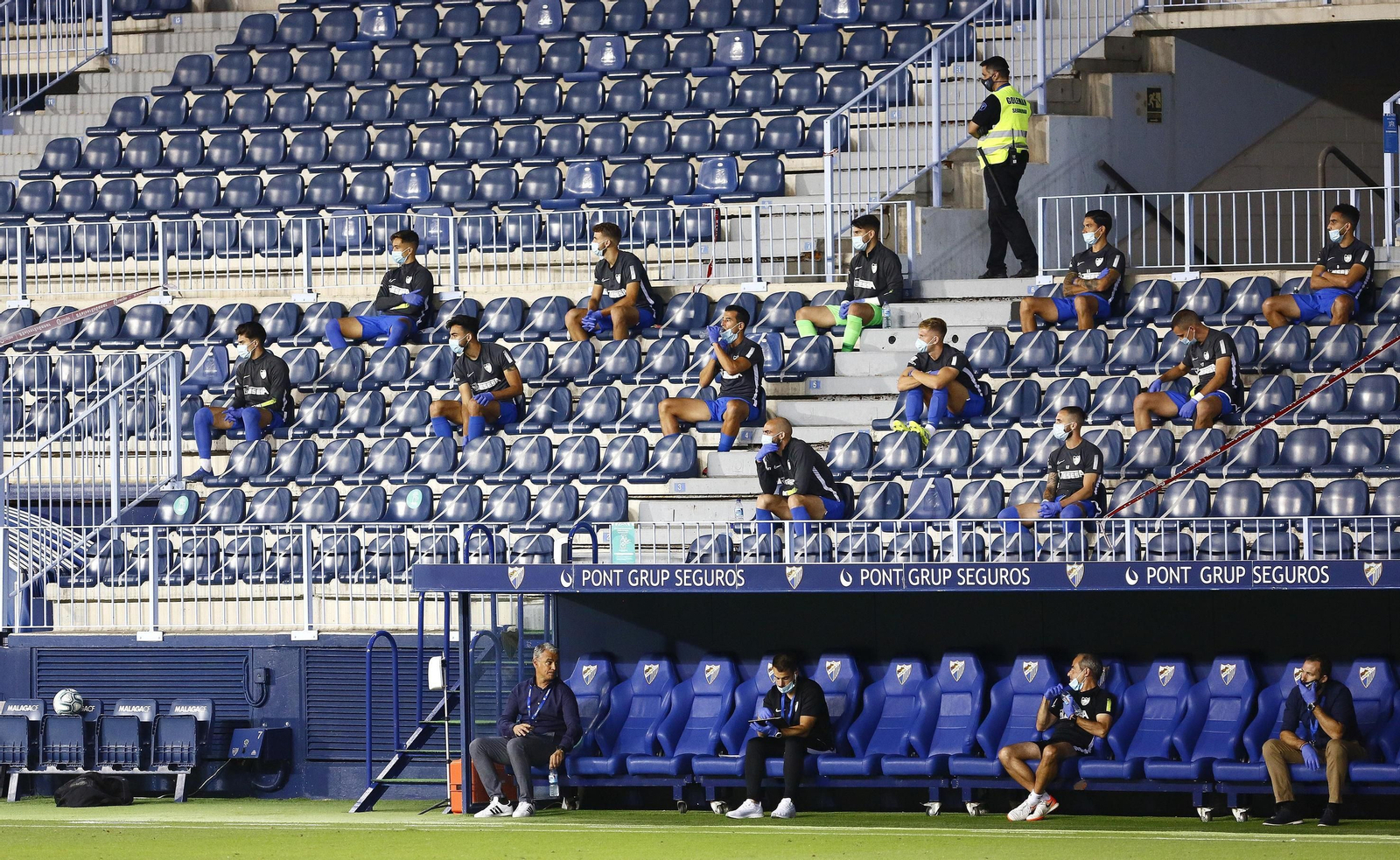 Las fotos de Sergio Pellicer en el Málaga