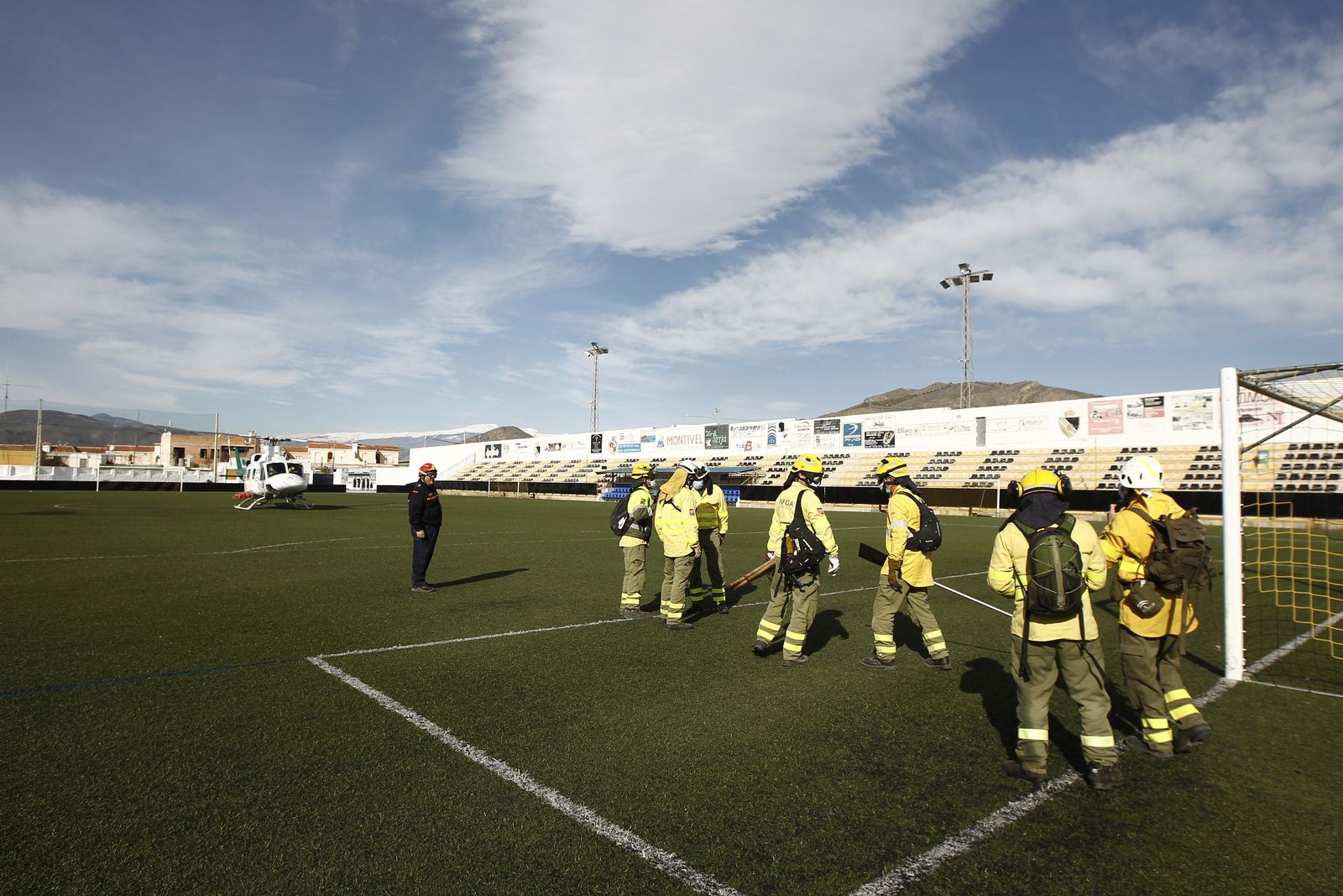 Fotogalería incendio forestal de Castala, Berja y Dalías.