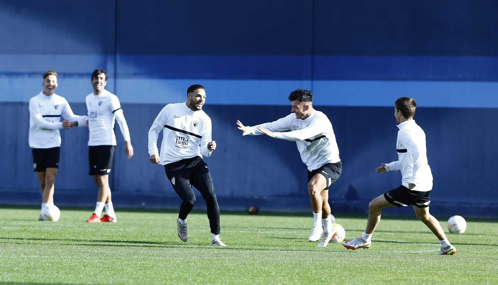 Las fotos del entrenamiento del Málaga CF en el Anexo