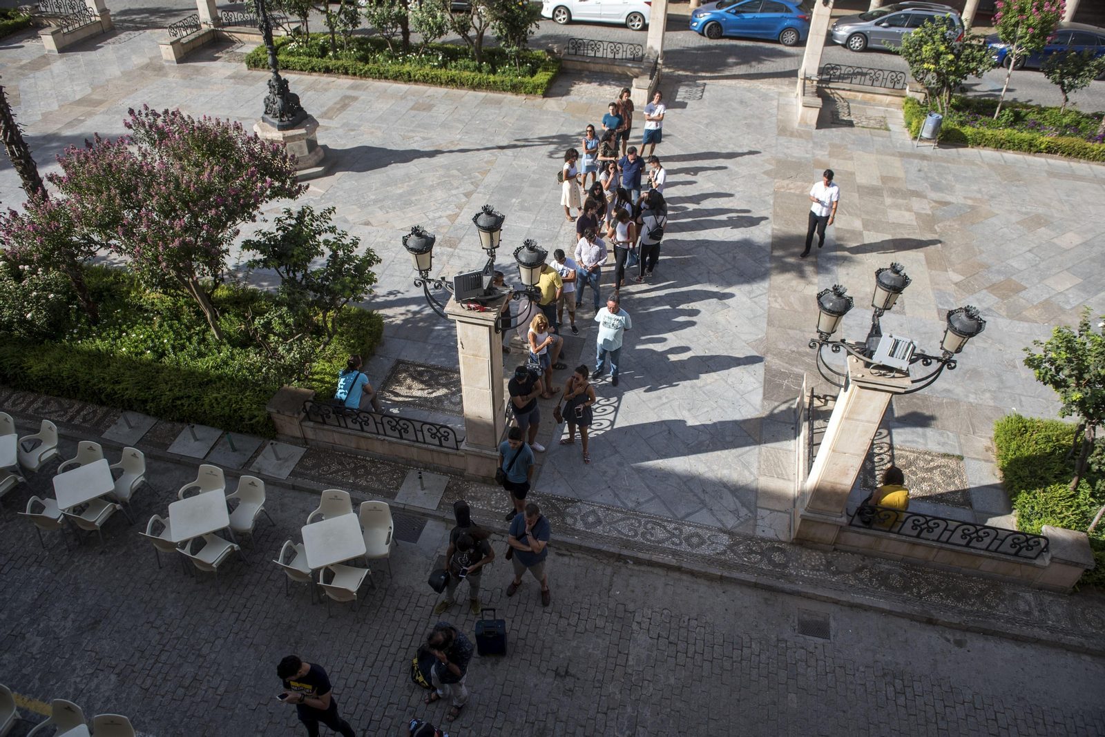 Imágenes del casting para la serie de Amazon y TVE en Guadix