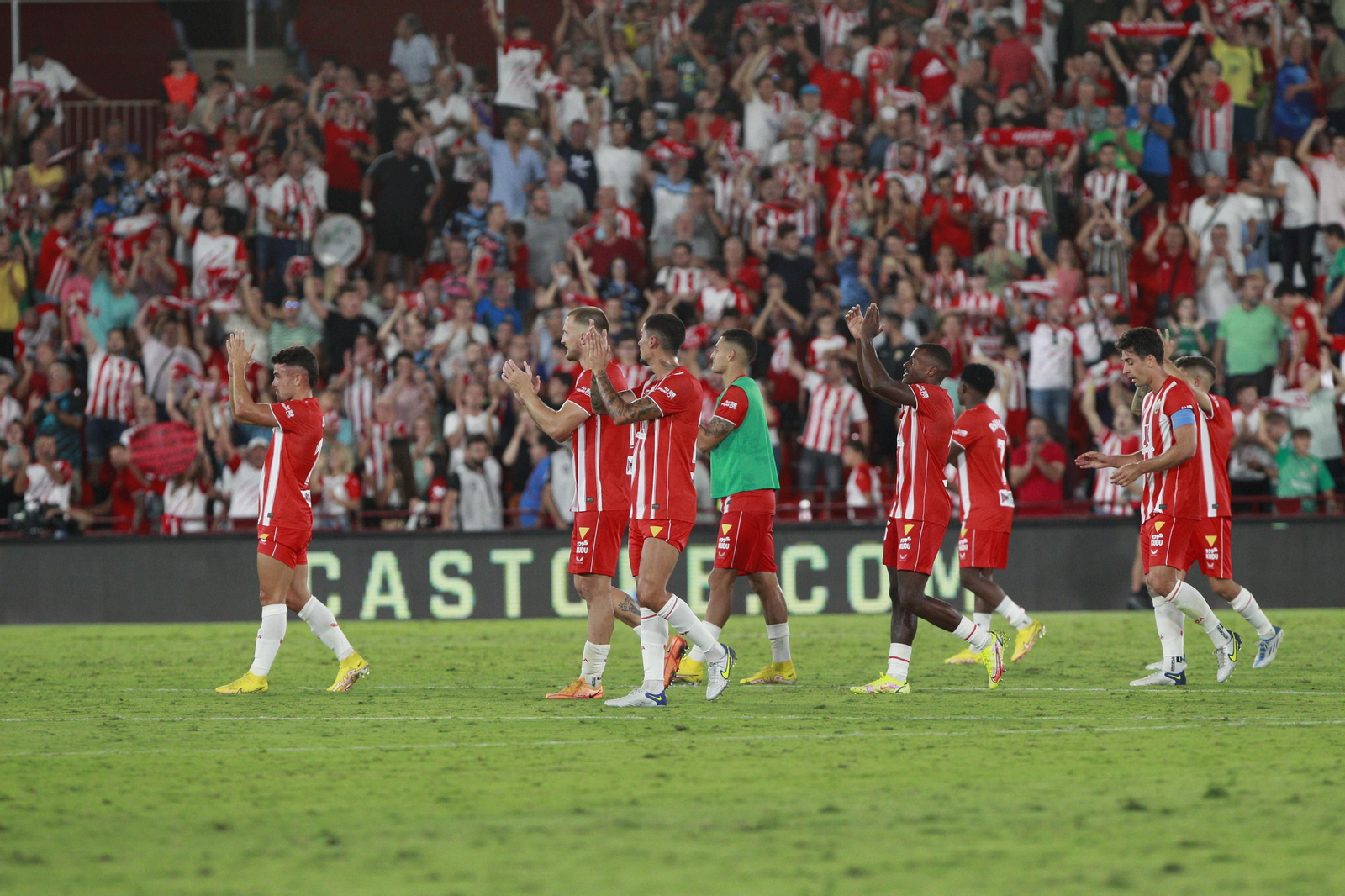 Imágenes del partido U.D. Almería-Sevilla F.C.