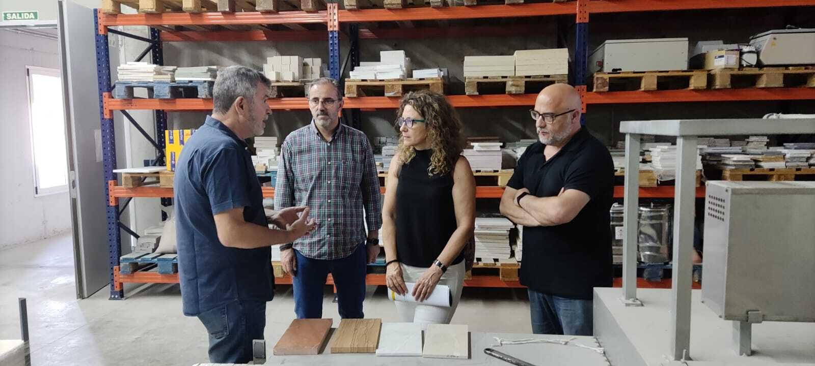 Encuentro del CRN de Piedra Natural Escuela Mármol con el Centro Tecnológico Cehegín