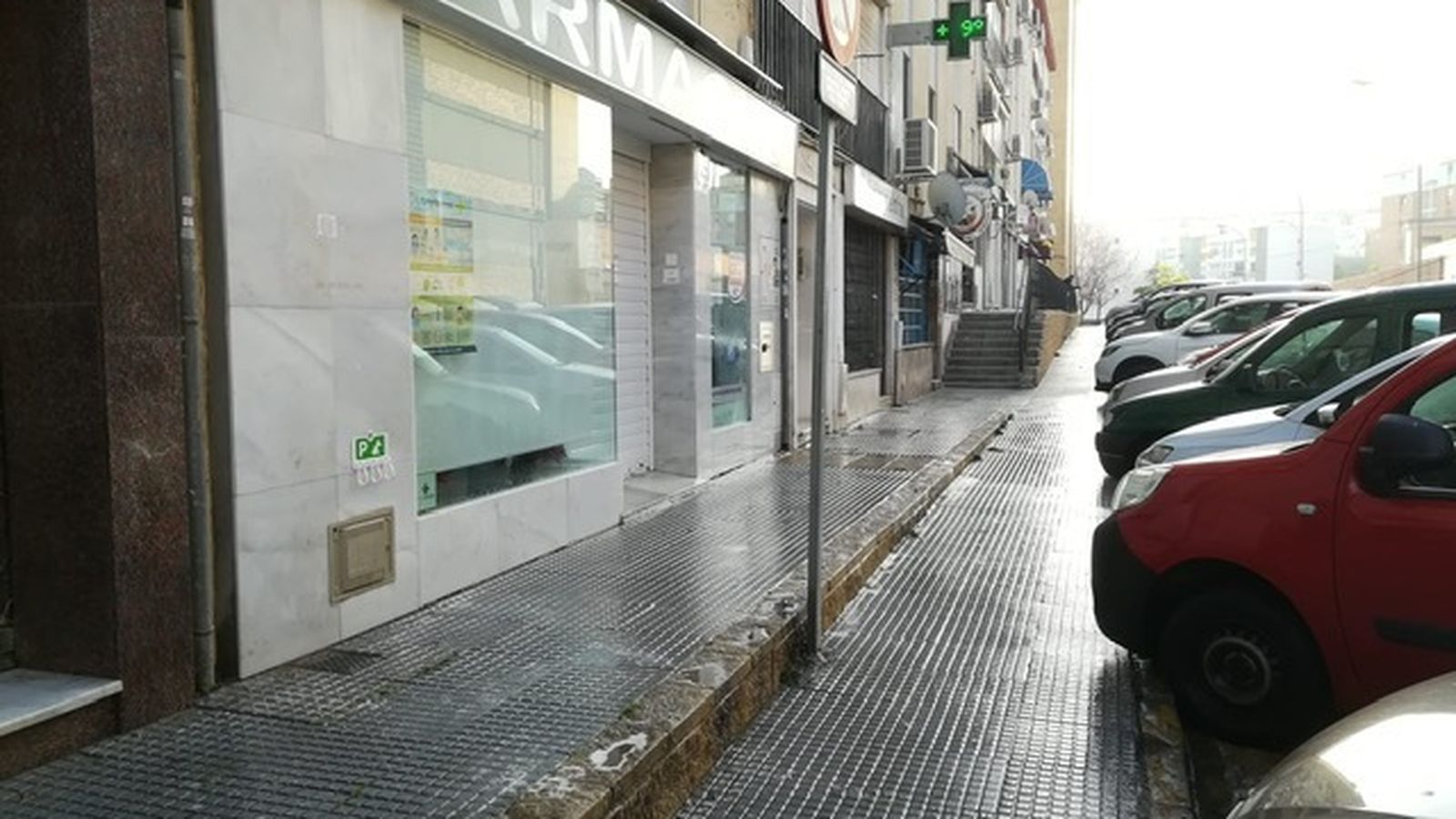 Limpieza y desinfección en la barriada del Carmen.