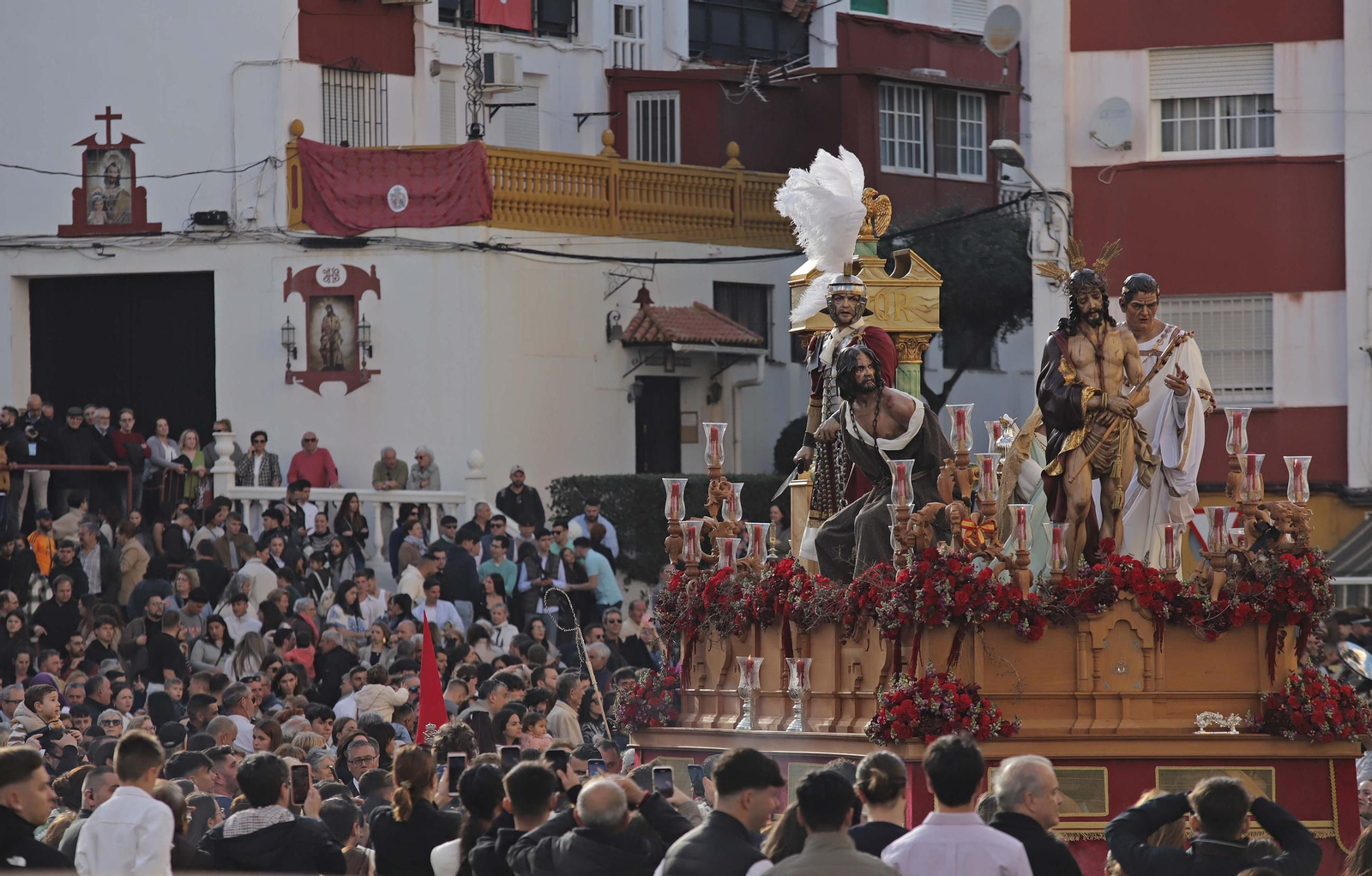 Fotos del Miércoles Santo en Algeciras: Ecce Homo y Buena Muerte